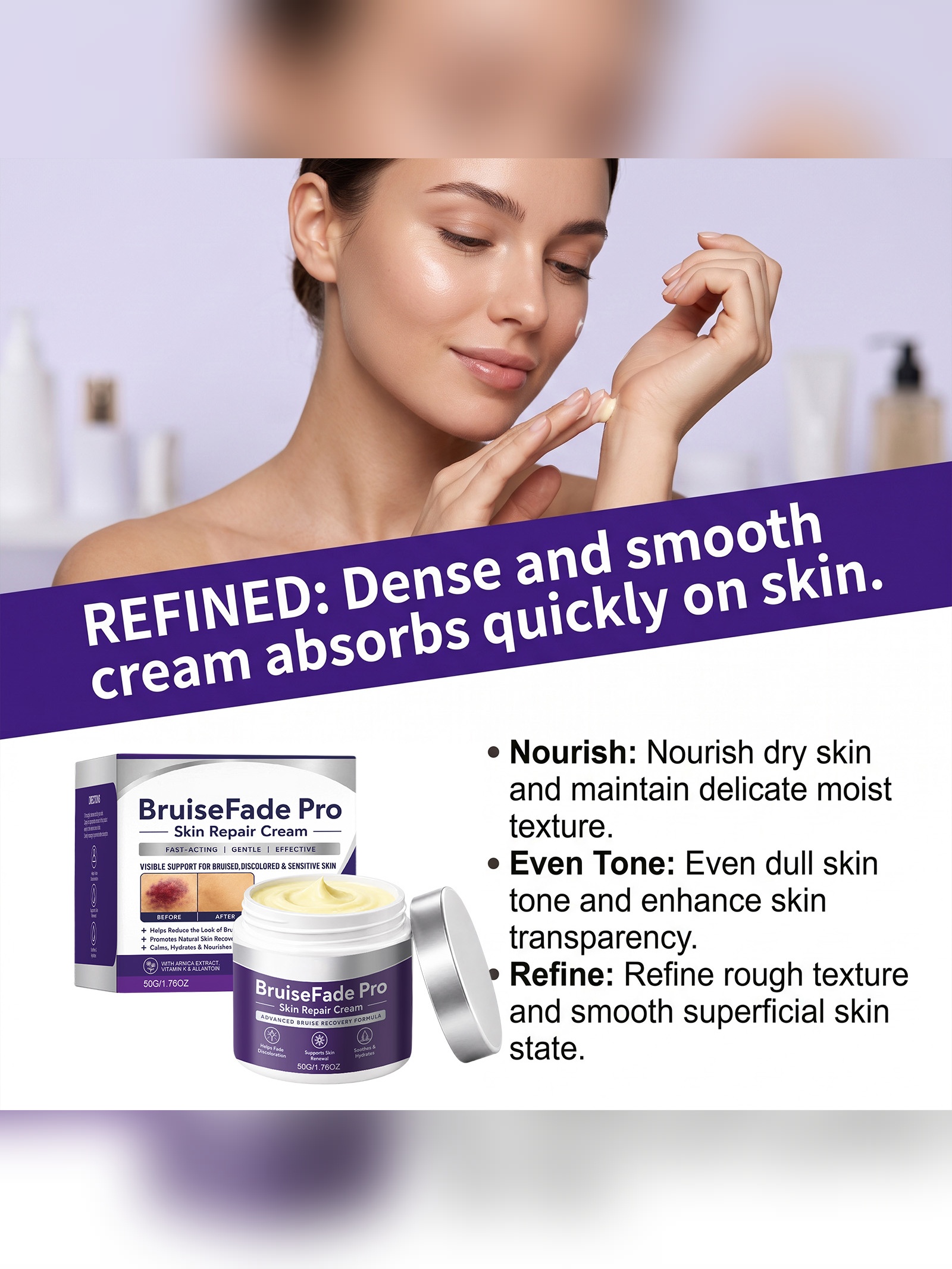 Bruisefade Pro Skin Repair Cream