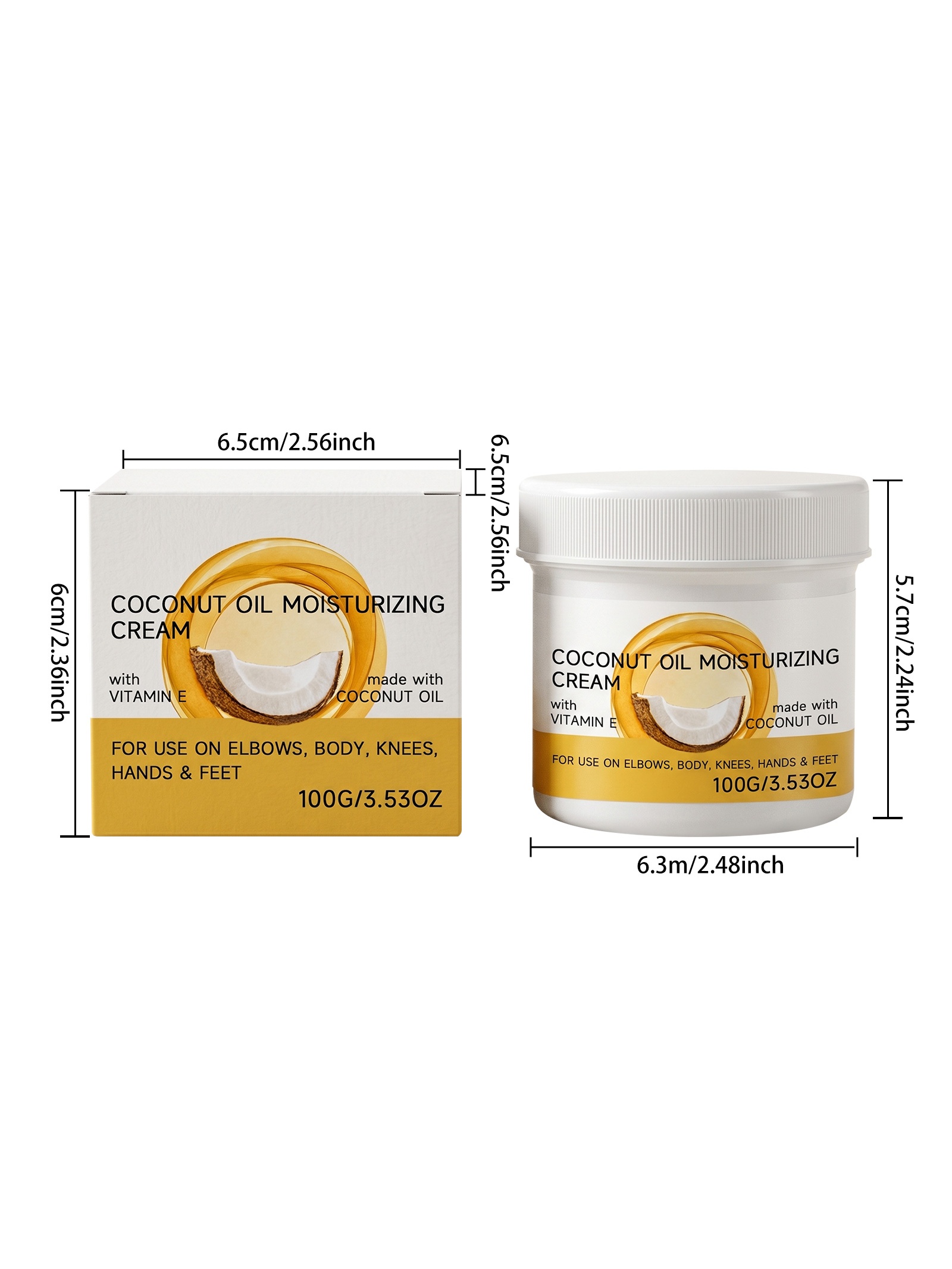 Coconut Oil Moisturizing Cream