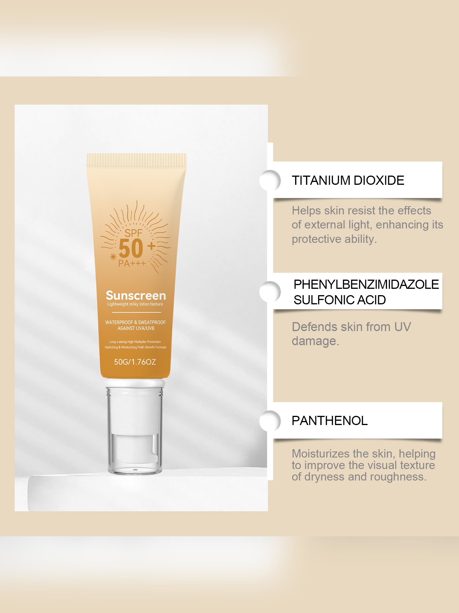 Sunscreen Spf 50