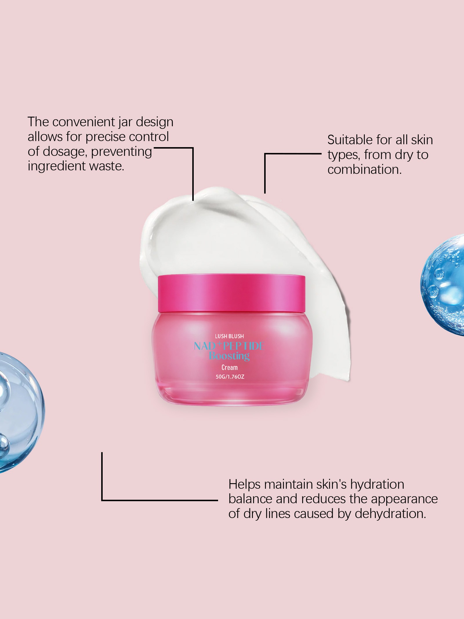 Nad+Peptide Boosting Cream