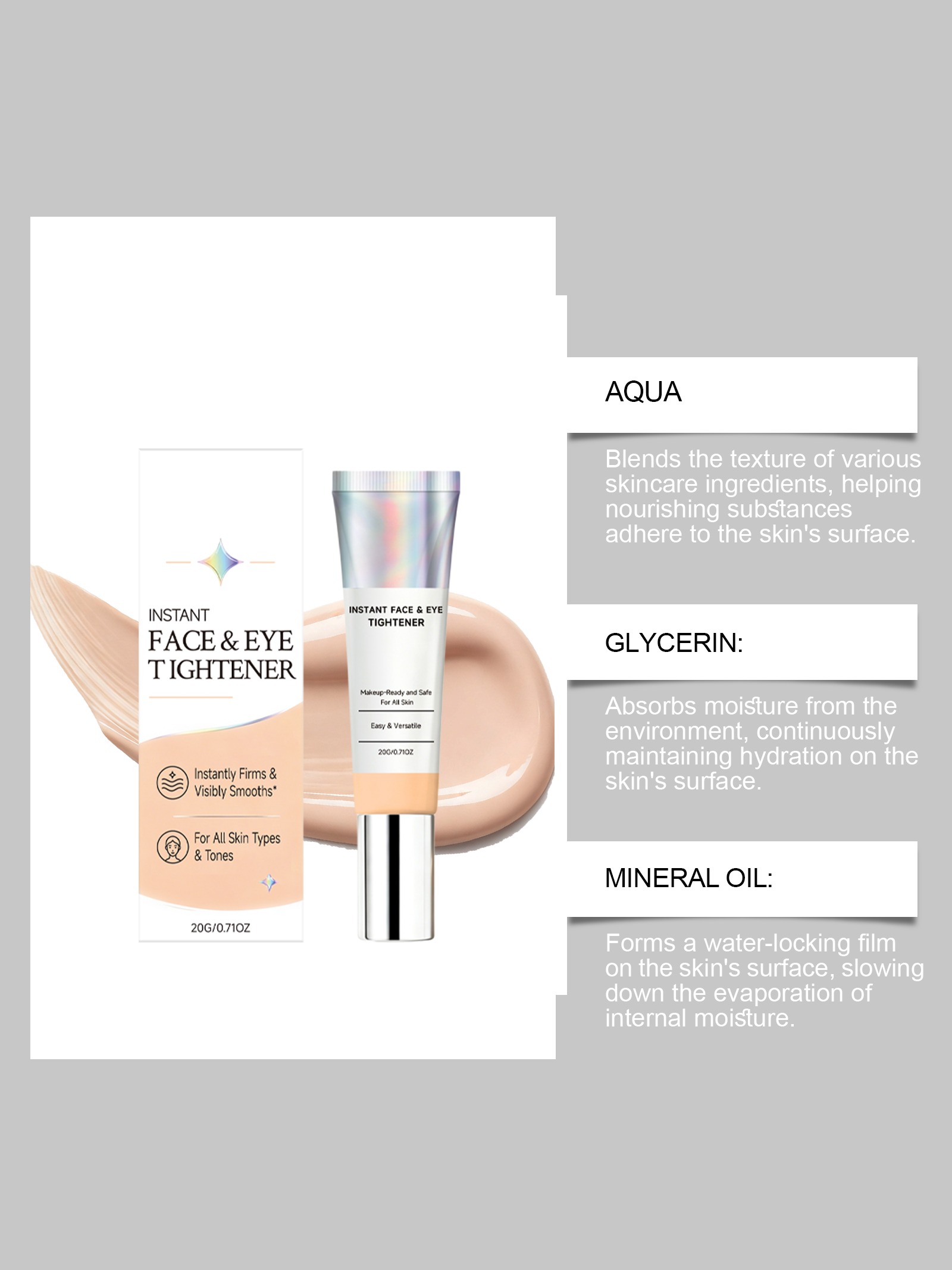Instant Face and Eye Tightener