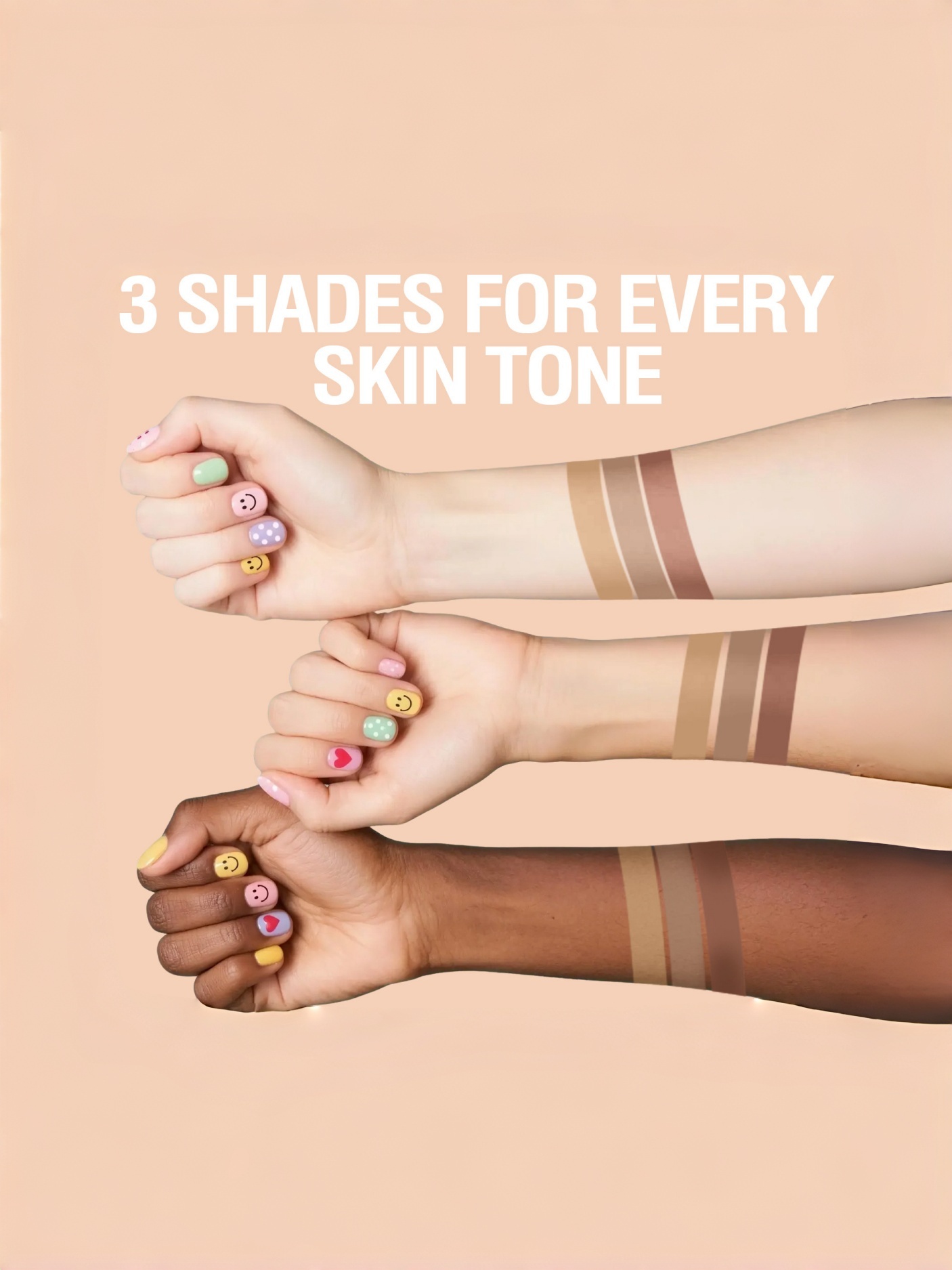 1pc 01 6g Multi-Functional Face Contour and Highlight Stick
