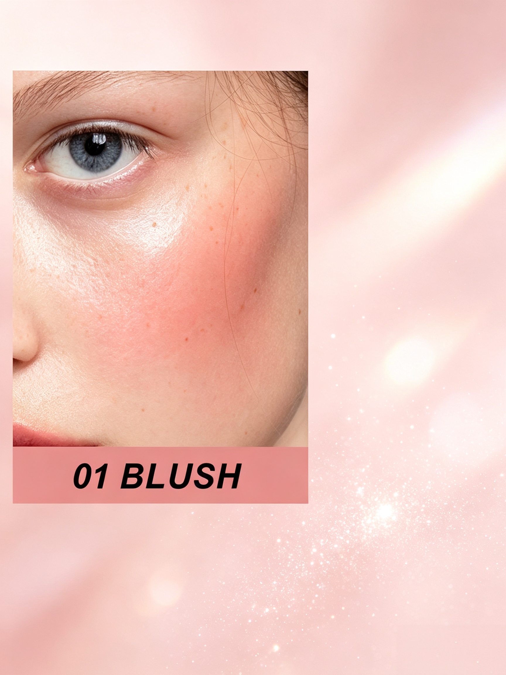 Sponge Tip Cream Blush Stick 01