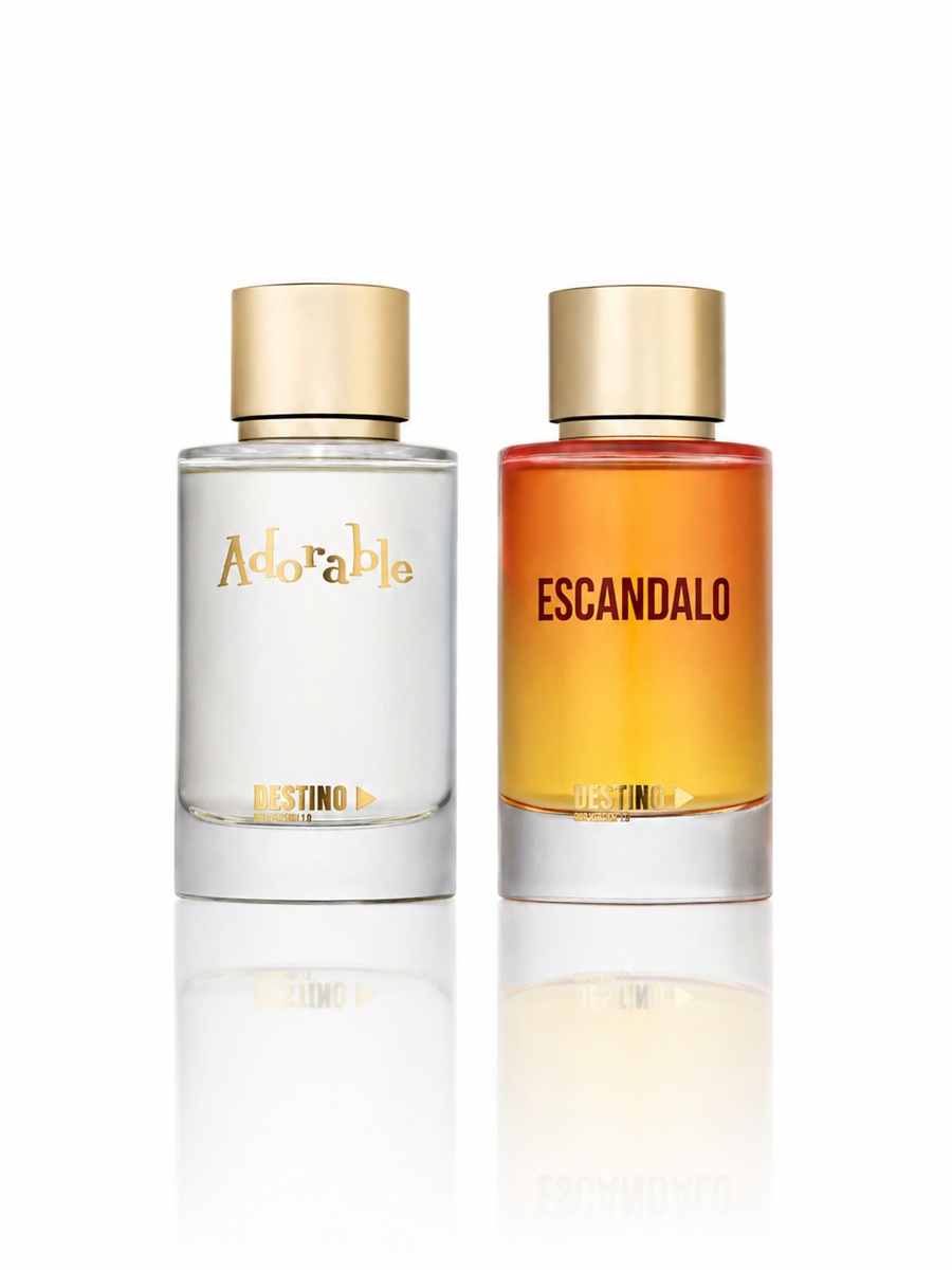مجموعة من ماء عطر إسكاندالو سعة 100 مل وماء عطر أدورابل سعة 100 مل