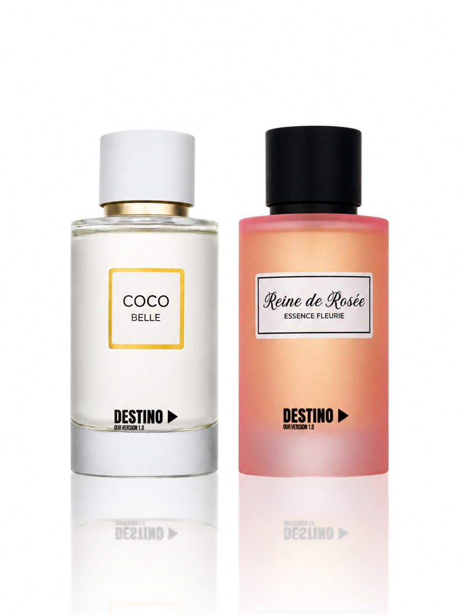 مجموعة من ماء عطر كوكو بيل إنتنس سعة 100 مل وماء عطر رين دي روزيه سعة 100 مل