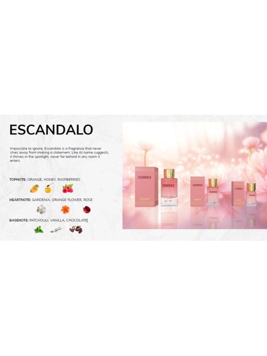 ماء عطر إسكاندالو سعة 100 مل