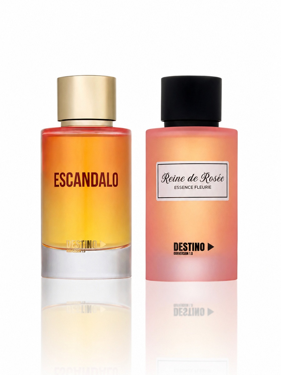 مجموعة من ماء عطر إسكاندالو سعة 100 مل وماء عطر رين دي روزيه سعة 100 مل