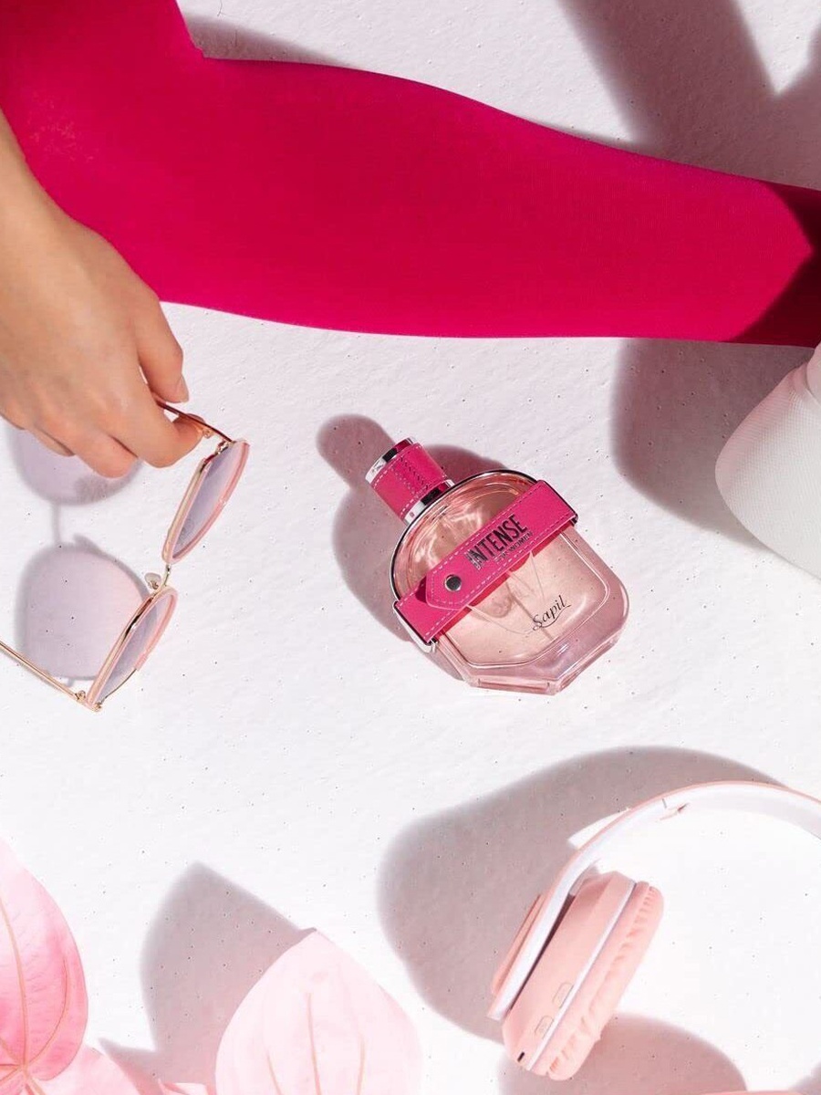 طقم مكون من قطعتين ماء عطر إنتنس للنساء سعة 100 مل