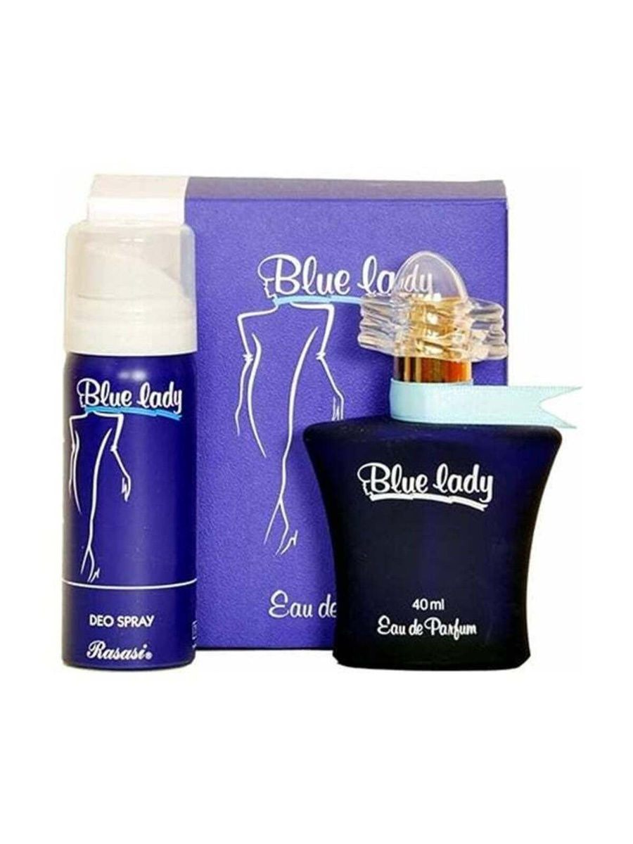 Blue Lady Eau De Parfum Free Deodorant Spray 40, 50Ml