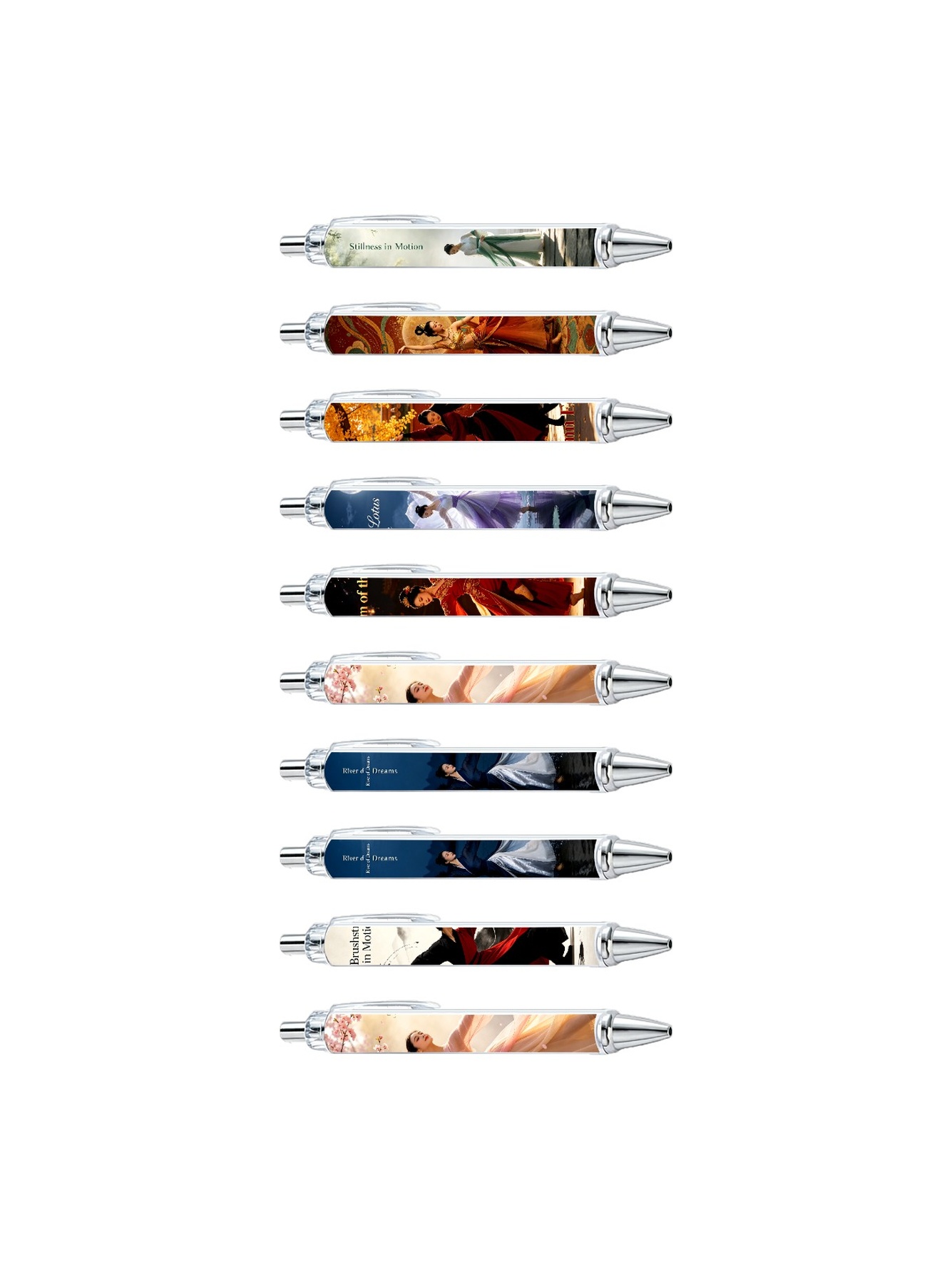Multi Scenic Ballpoint Pens