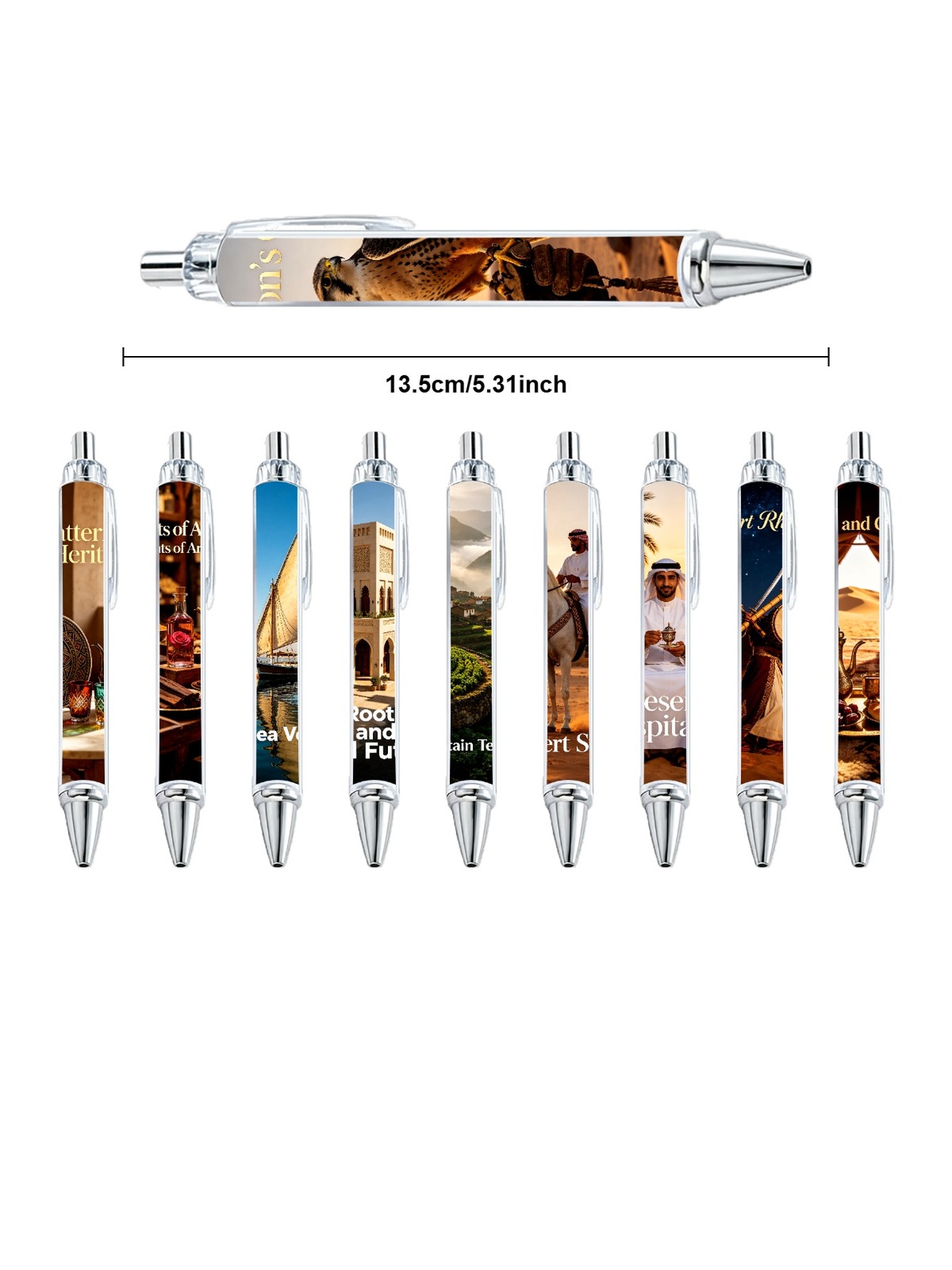 Multi Scenic Ballpoint Pens
