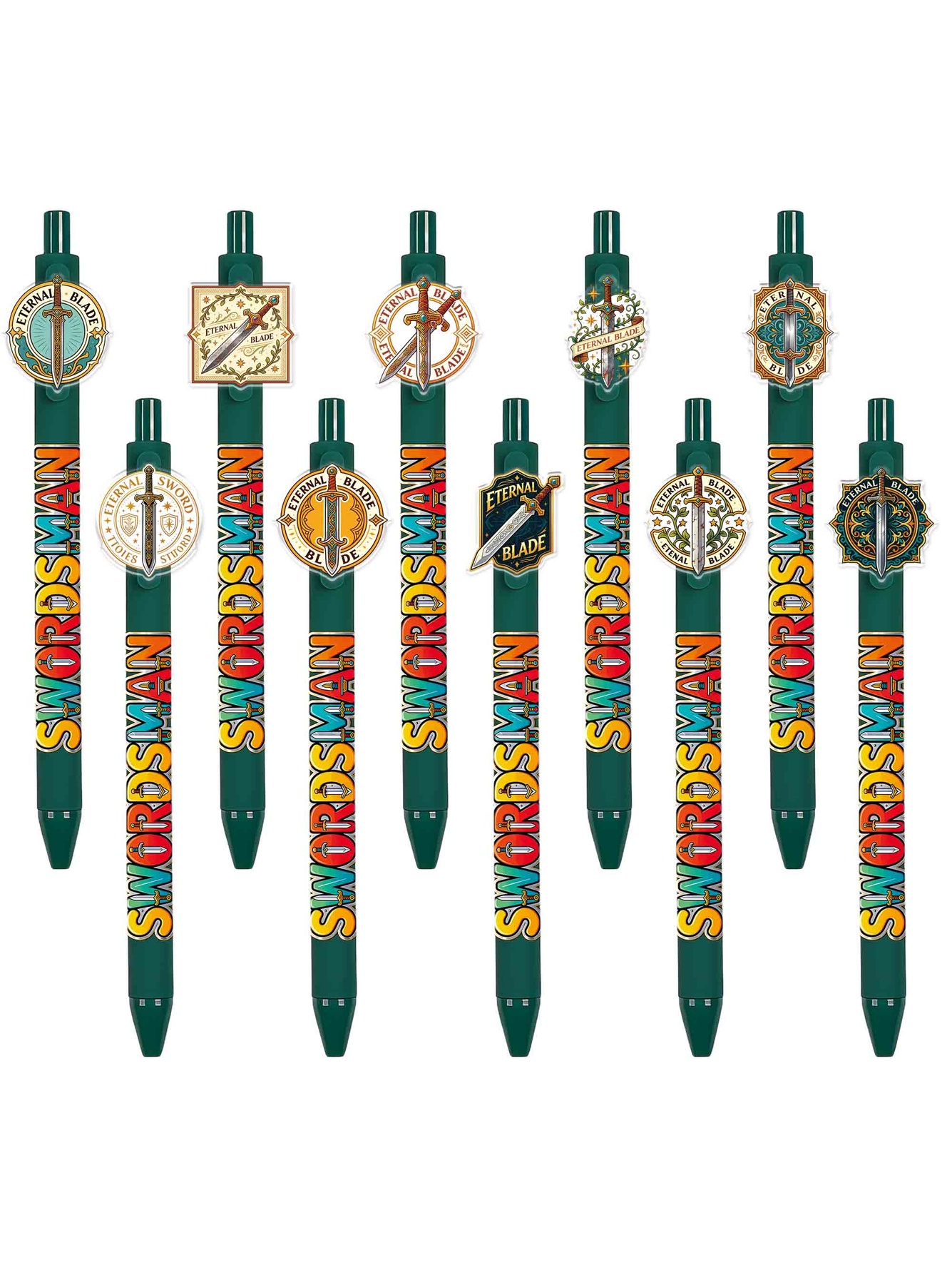 Multi Graphic Ballpoint Pens