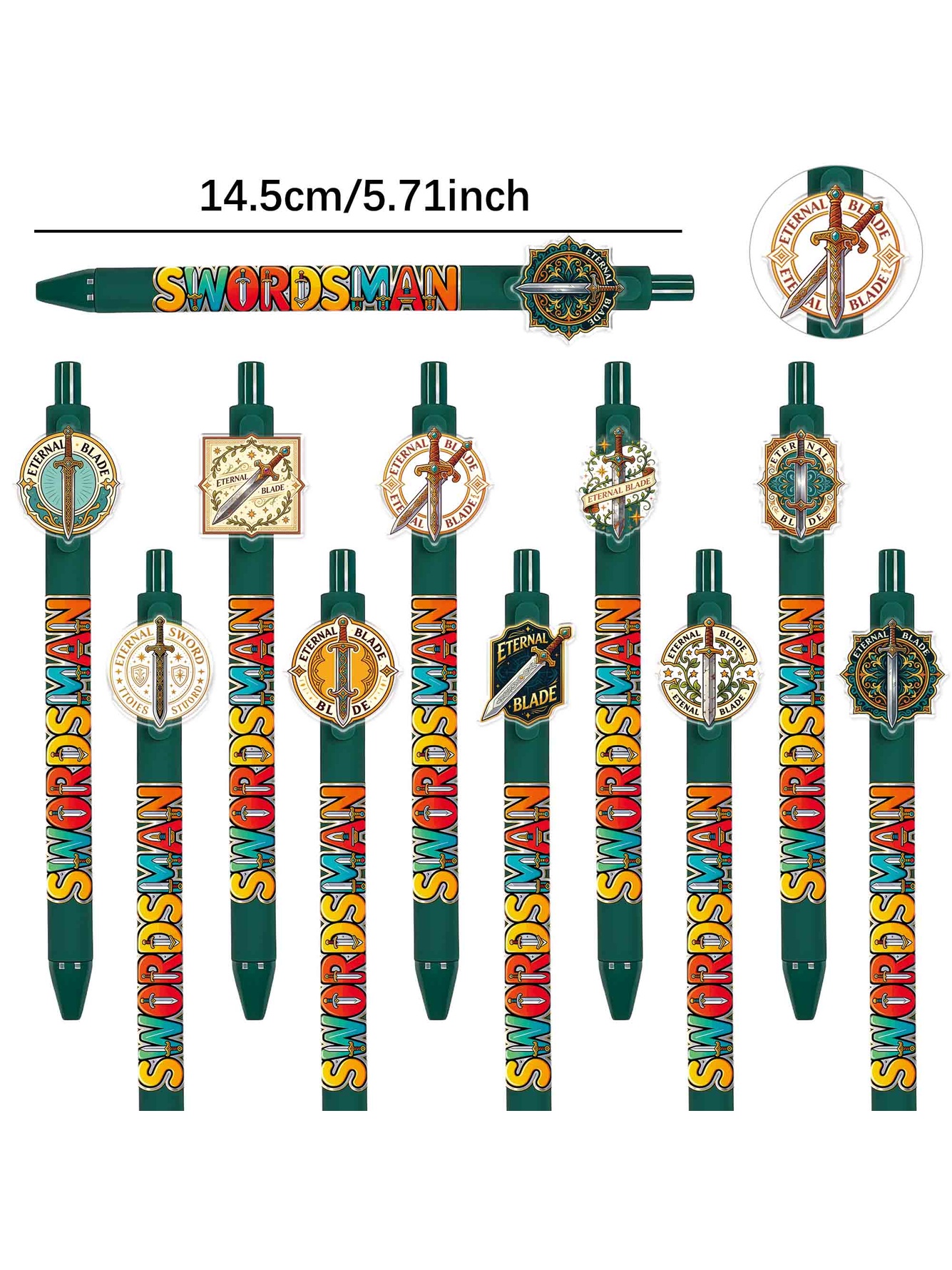Multi Graphic Ballpoint Pens