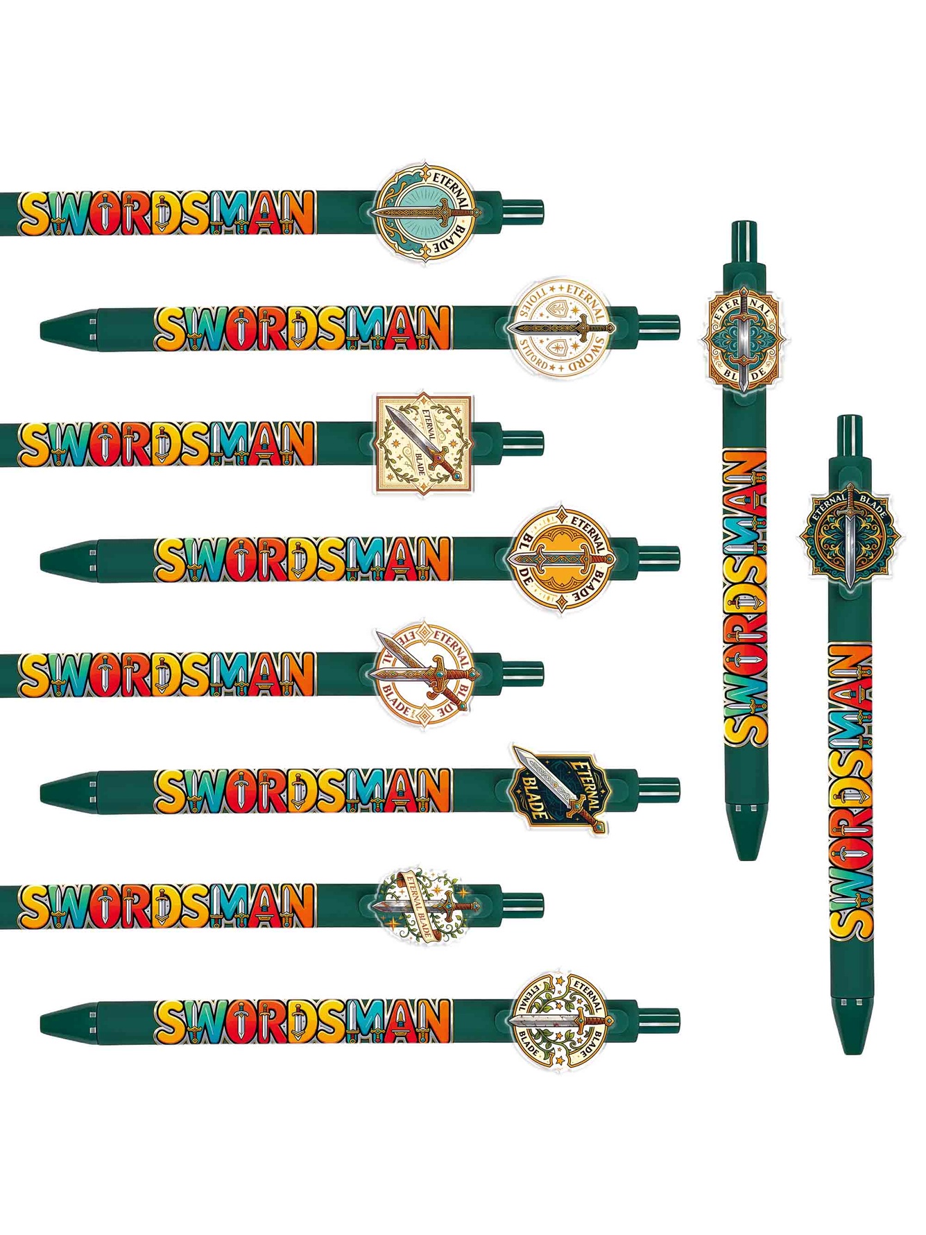 Multi Graphic Ballpoint Pens