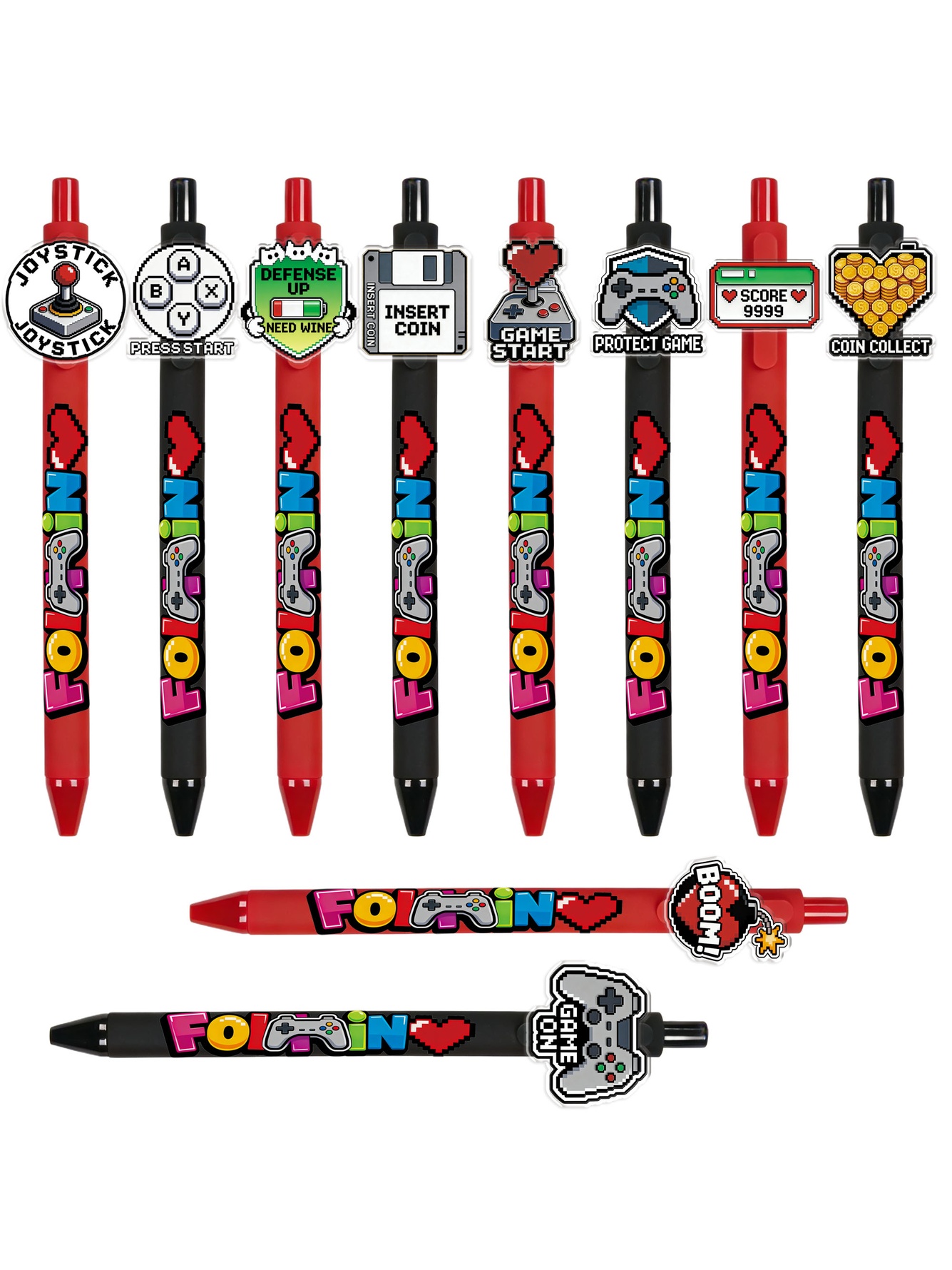 Gaming Pen - 10-Pack