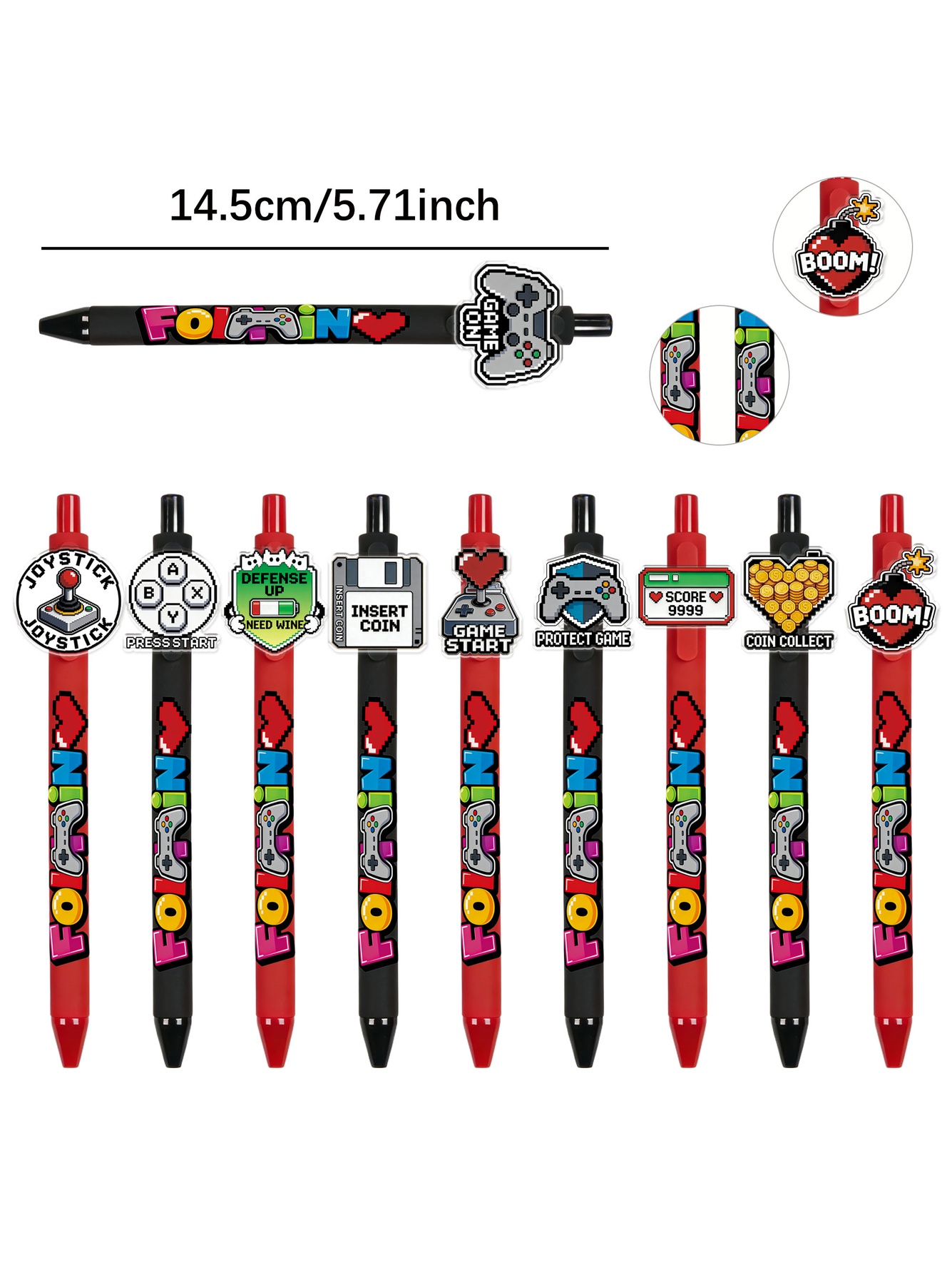Gaming Pen - 10-Pack