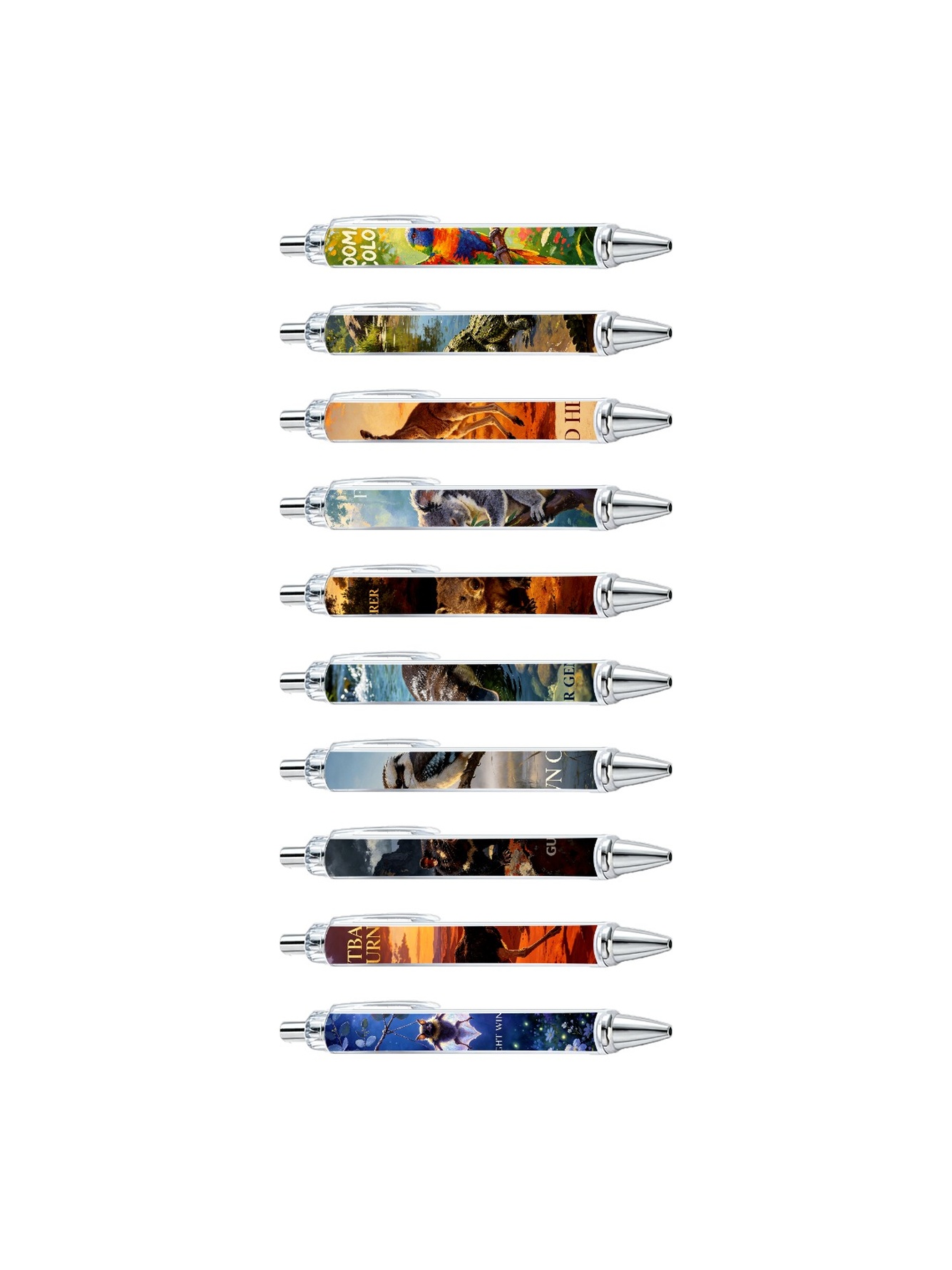 Australian Wildlife Gel Pens