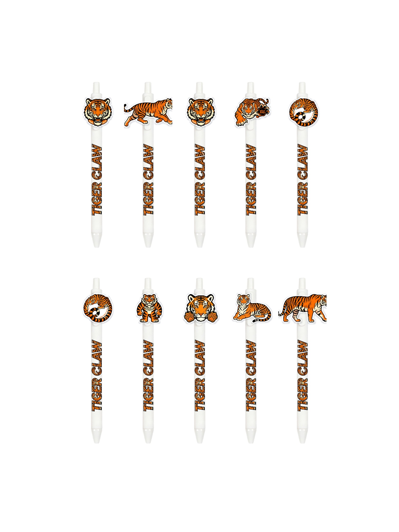 Multi Animal Print Ballpoint Pens