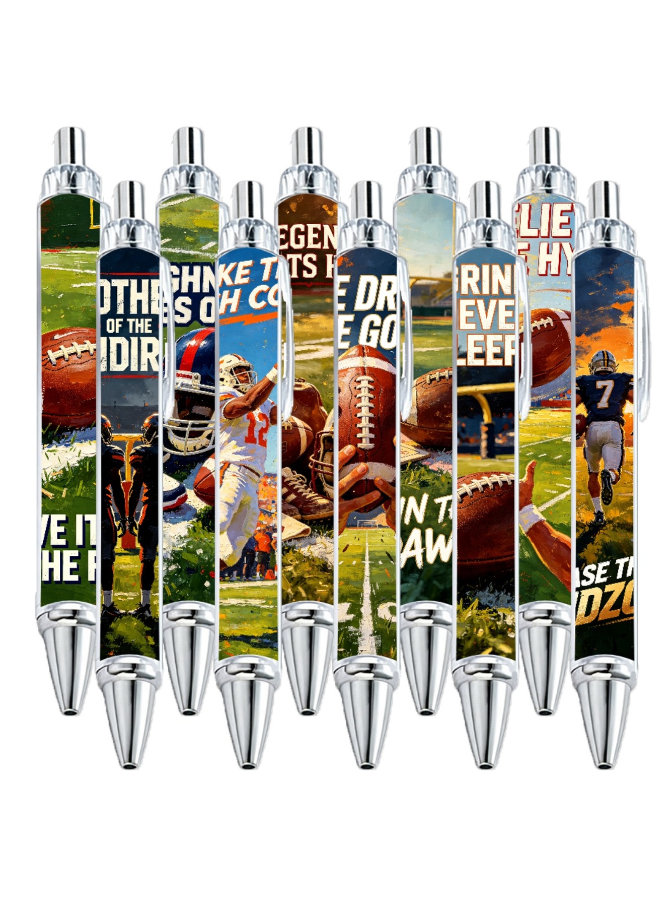 Multi Graphic Print Ballpoint Pens