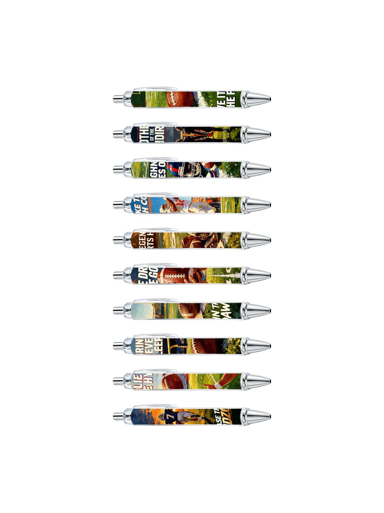 Multi Graphic Print Ballpoint Pens
