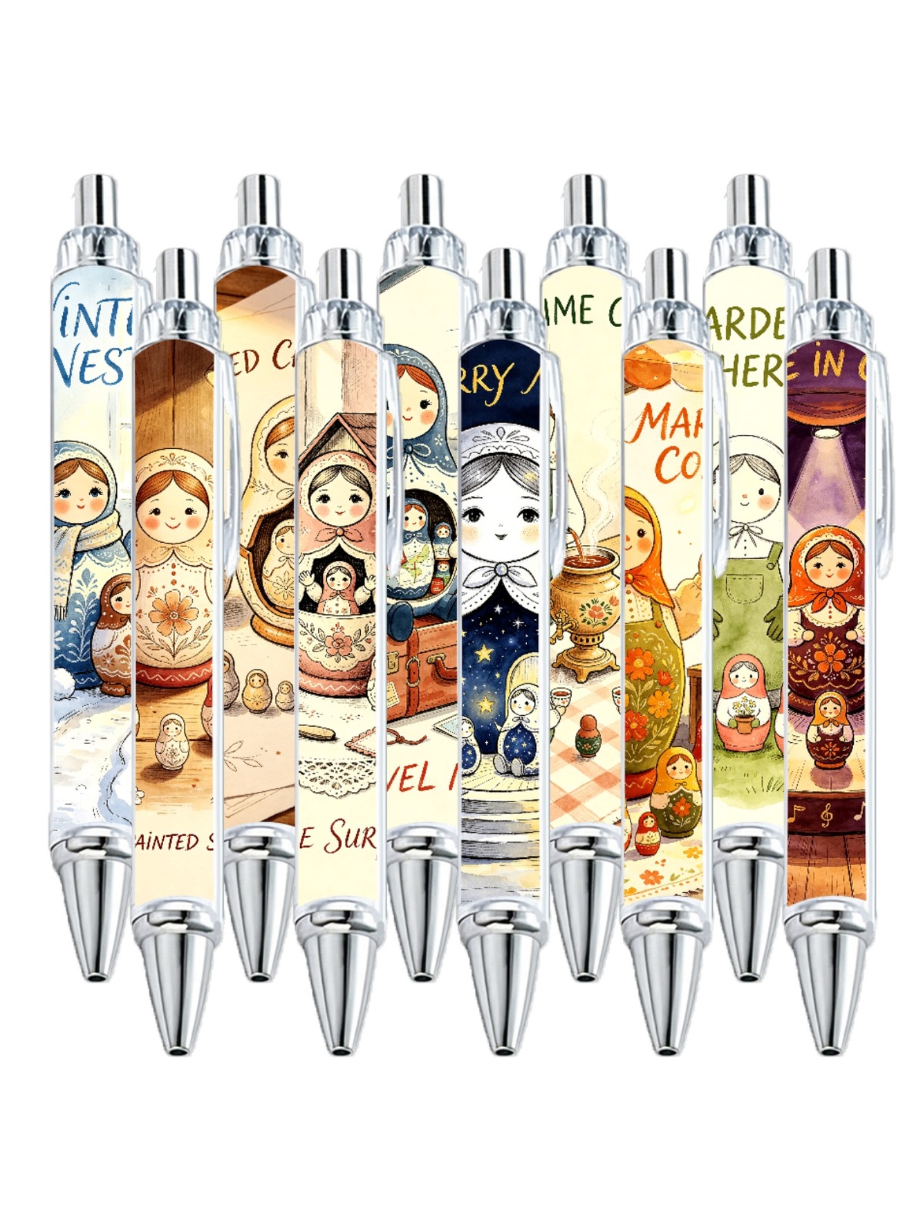 Multi Printed Ballpoint Pens