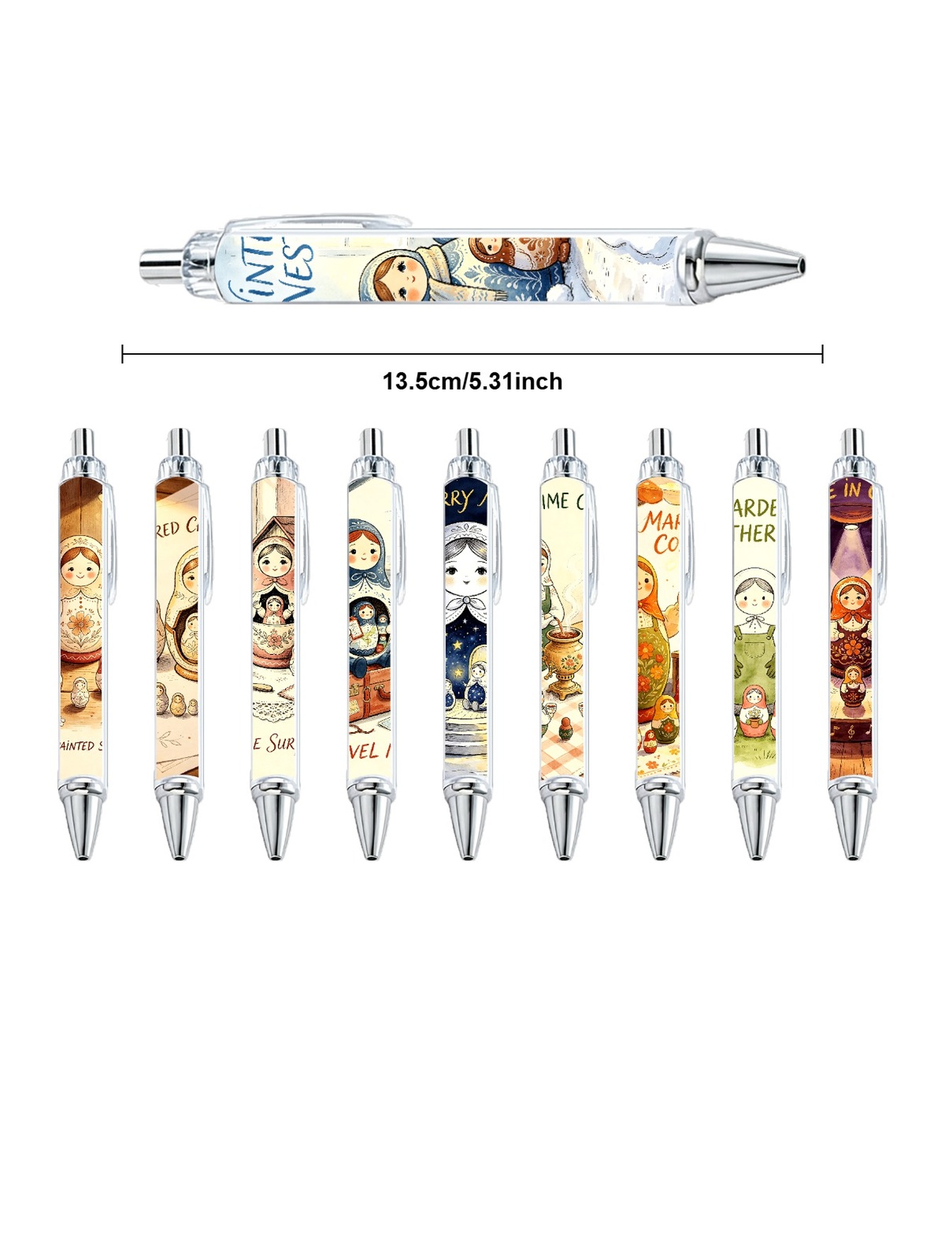 Multi Printed Ballpoint Pens