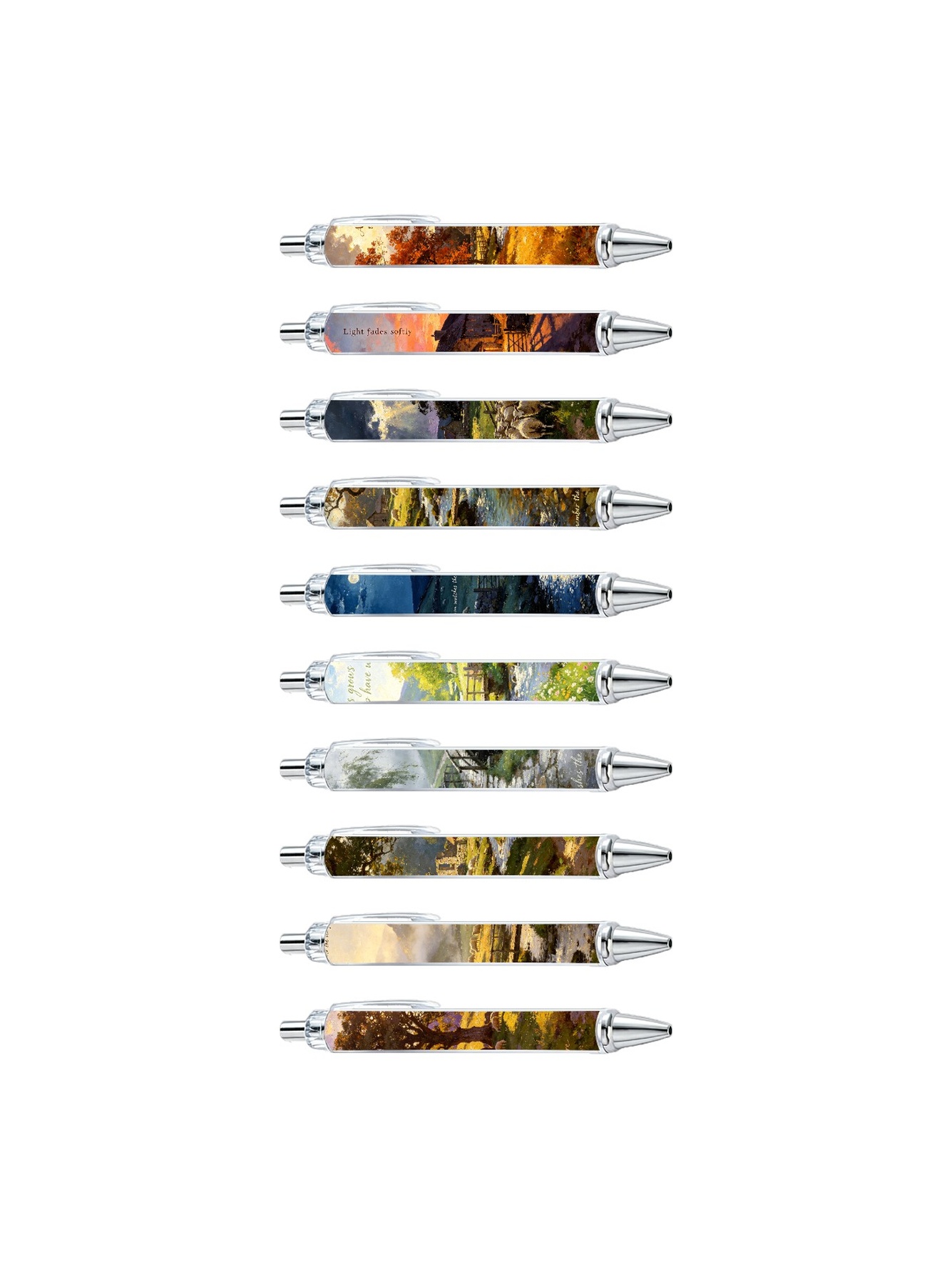 Multi Scenic Ballpoint Pens