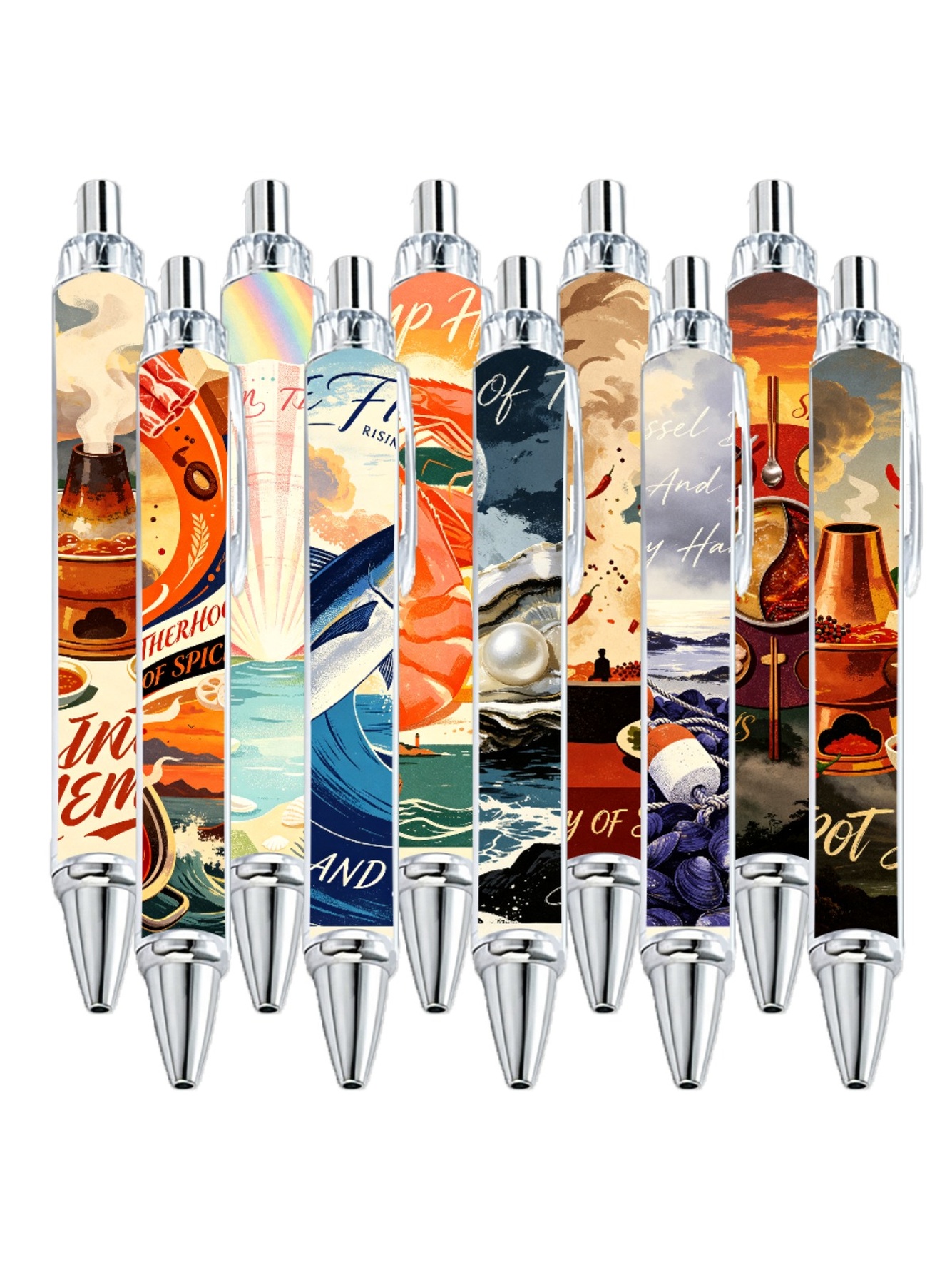 Multi Graphic Ballpoint Pens