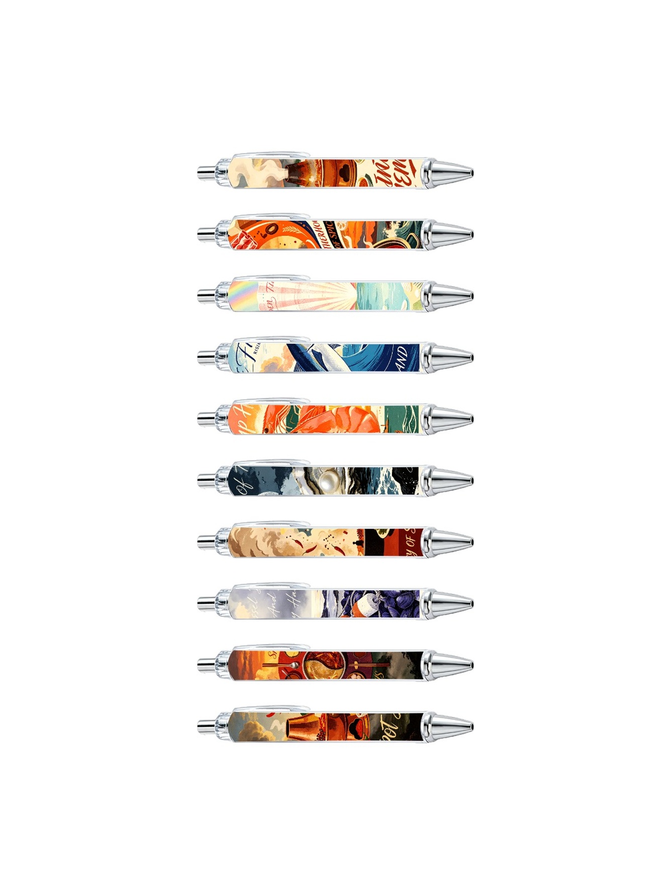 Multi Graphic Ballpoint Pens
