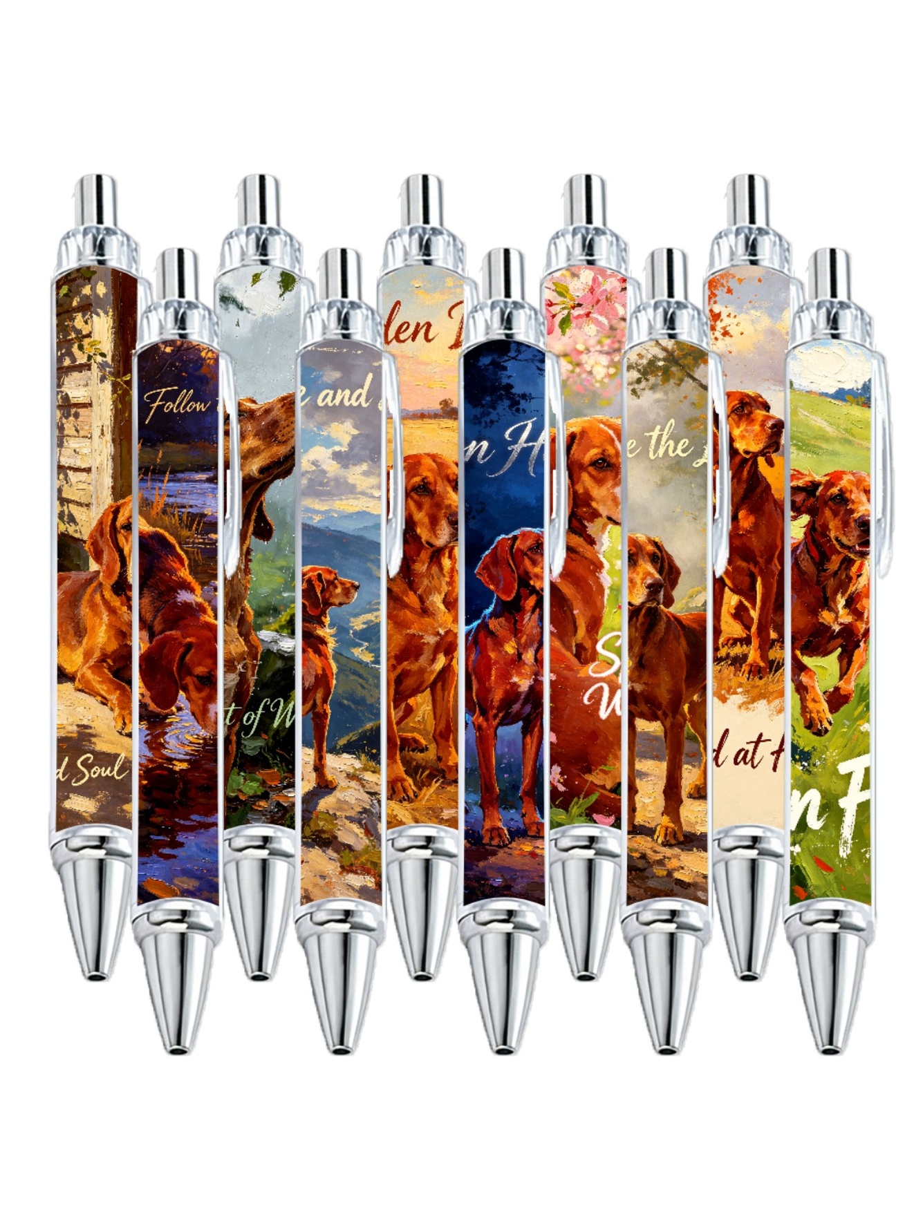 Hound Watch Ballpoint Pens - 10-Pack