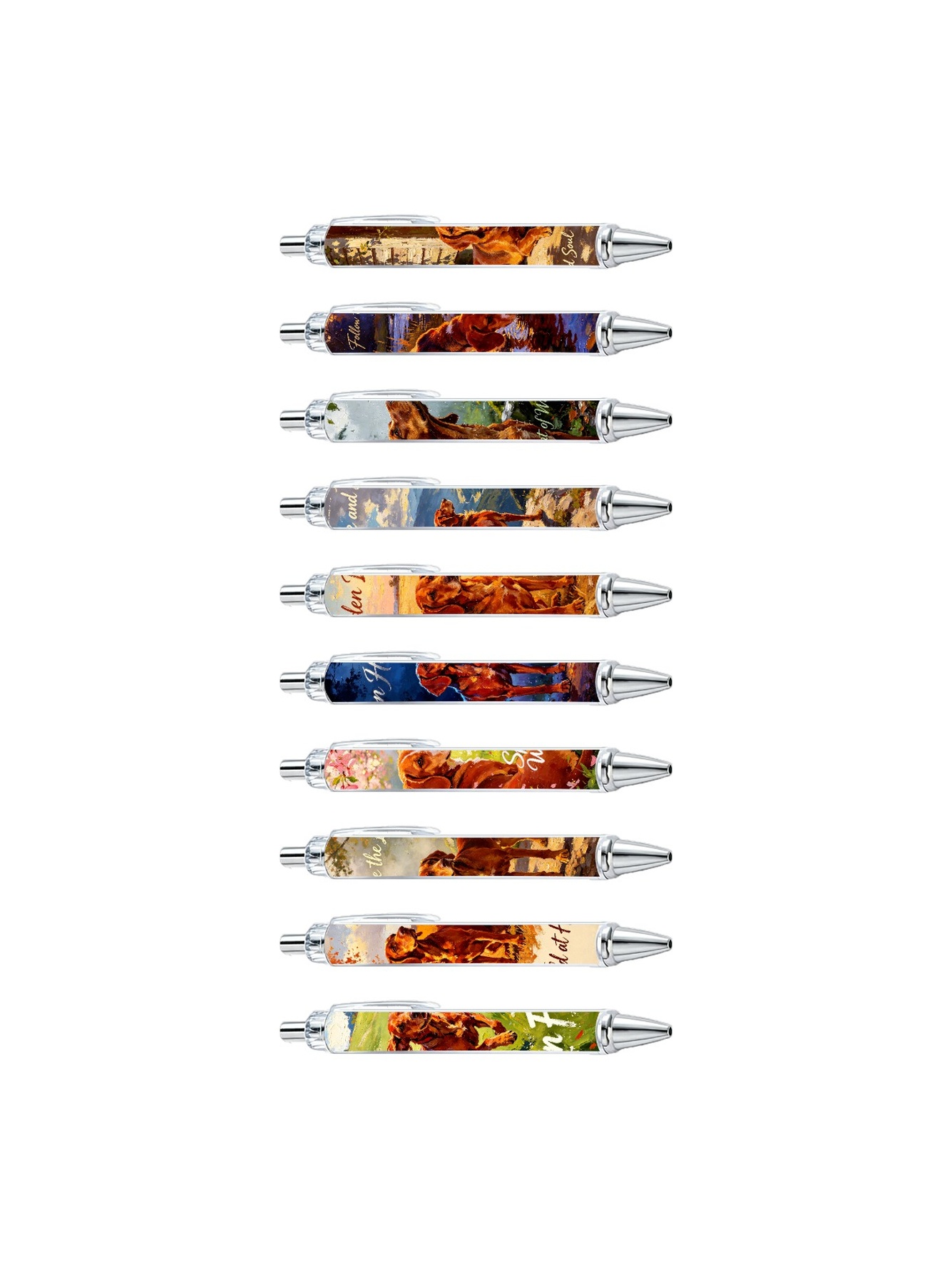 Hound Watch Ballpoint Pens - 10-Pack