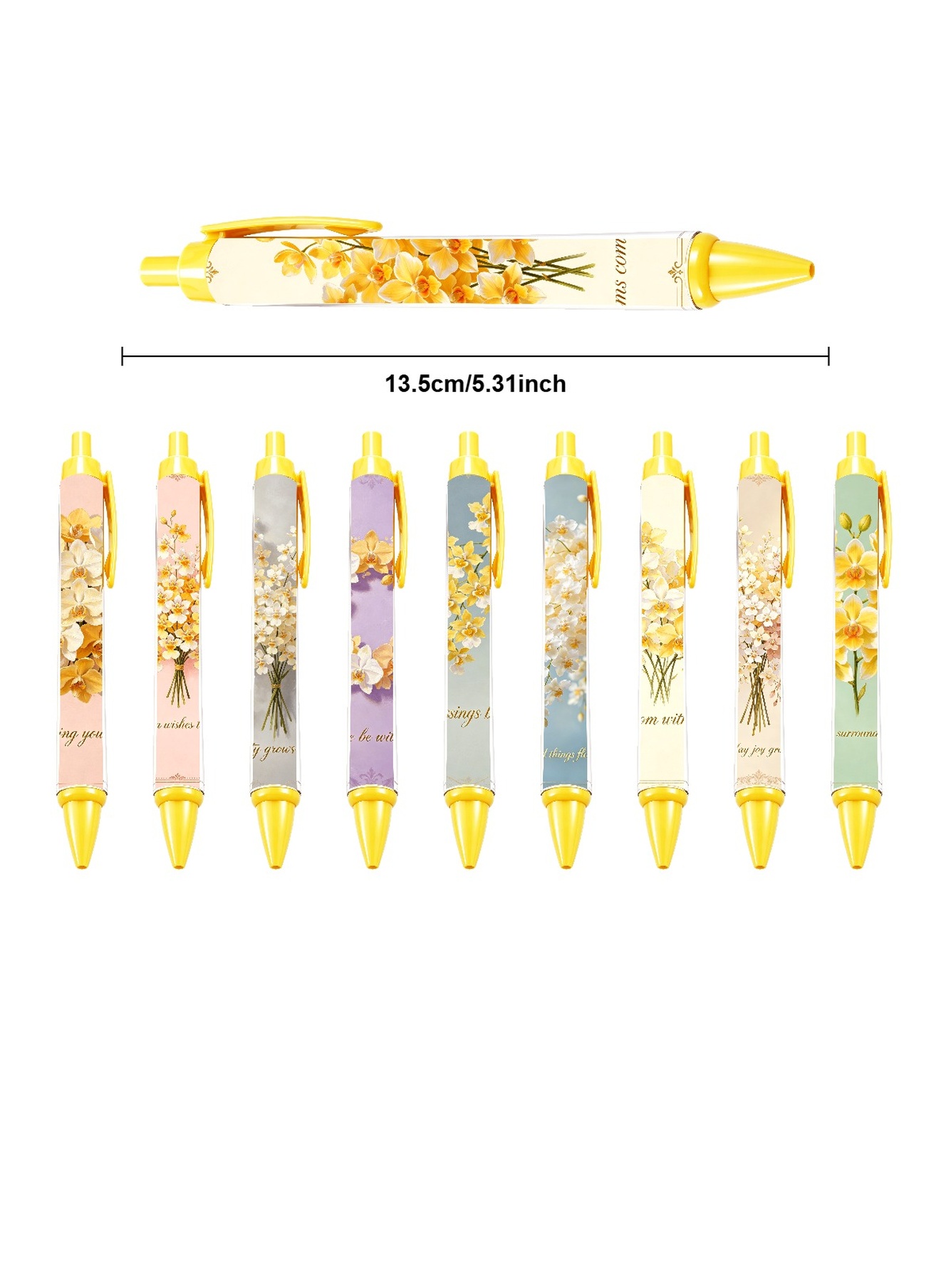 Sunflower Pen - 10-Pack