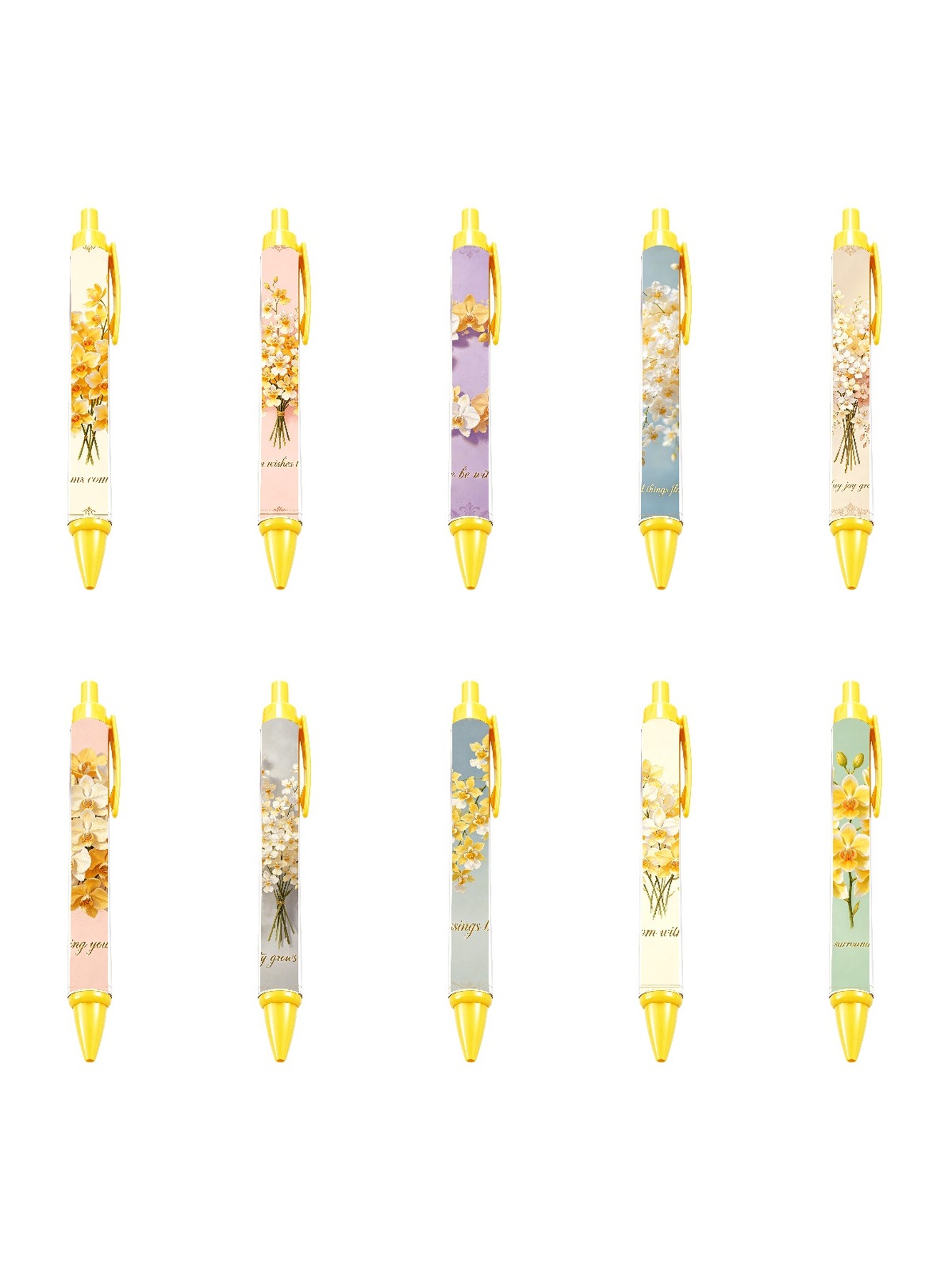 Sunflower Pen - 10-Pack