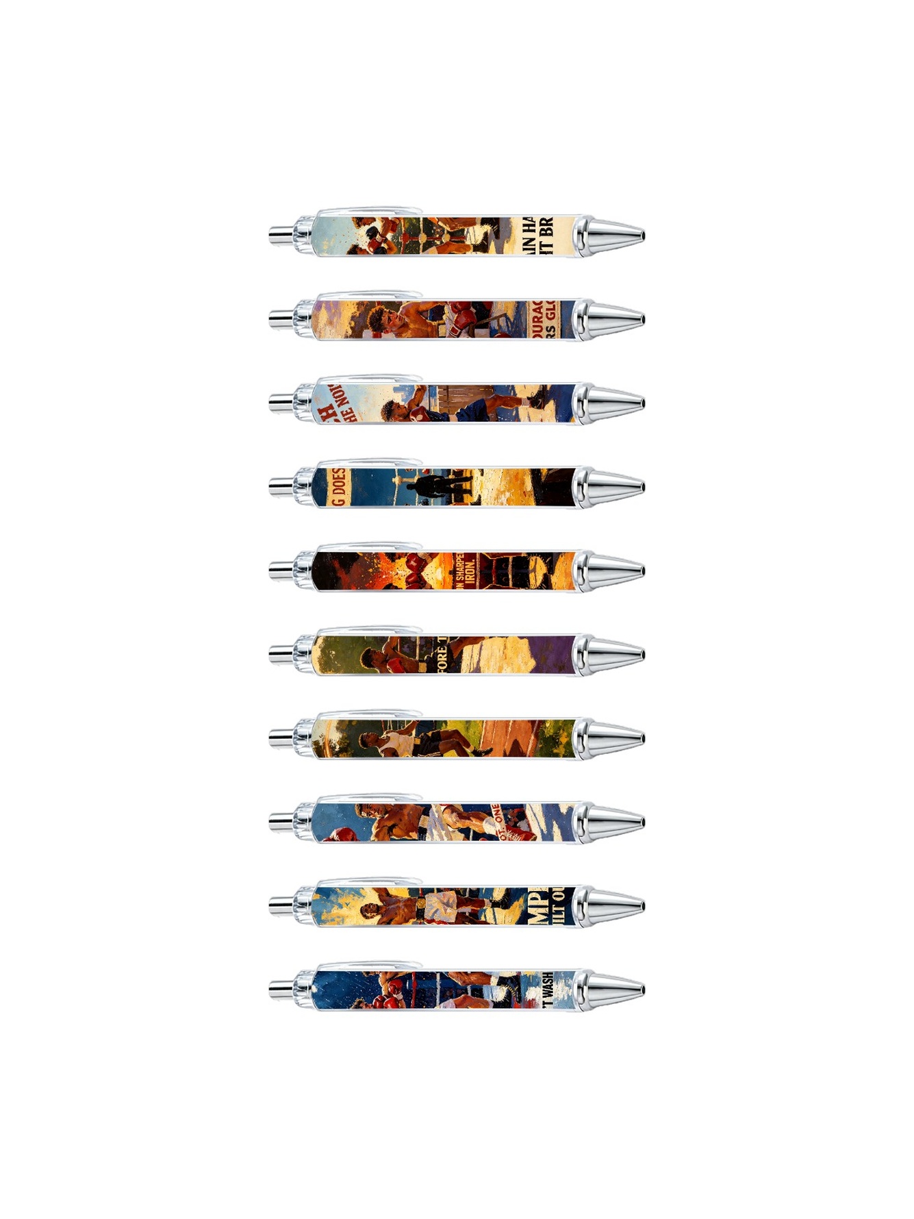 Boxing Ballpoint Pens - 10-Pack