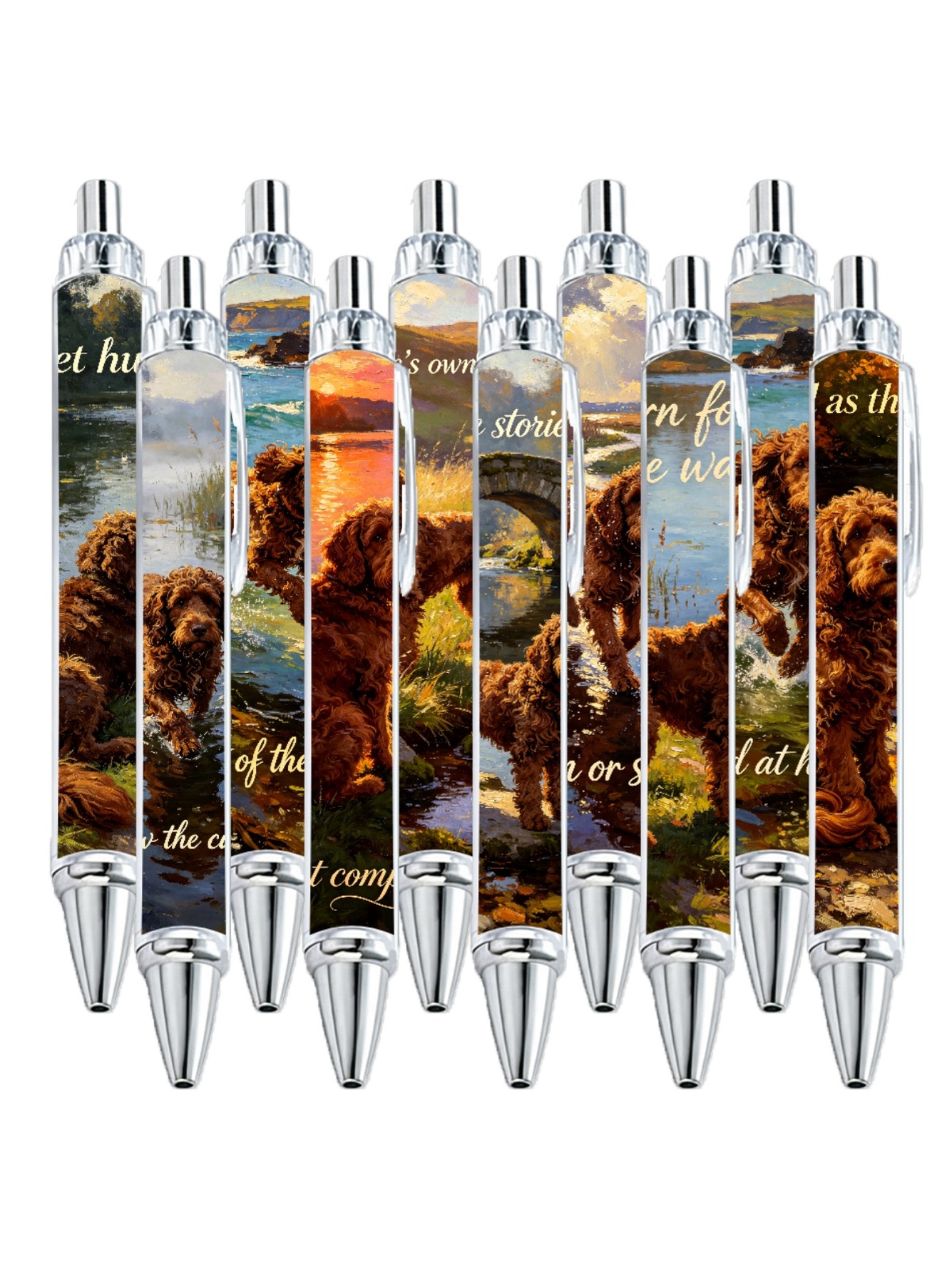 Multi Scenic Ballpoint Pens