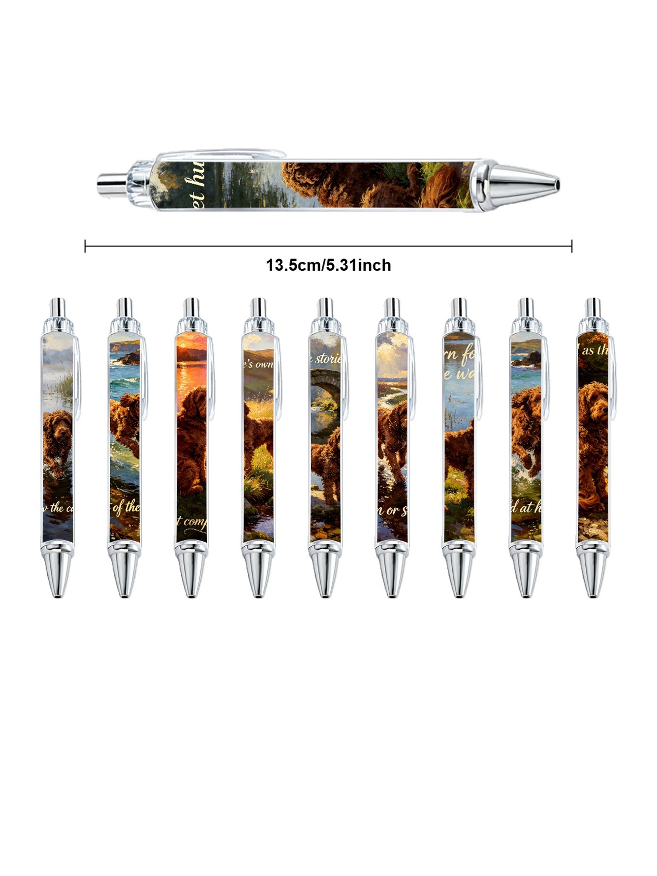Multi Scenic Ballpoint Pens