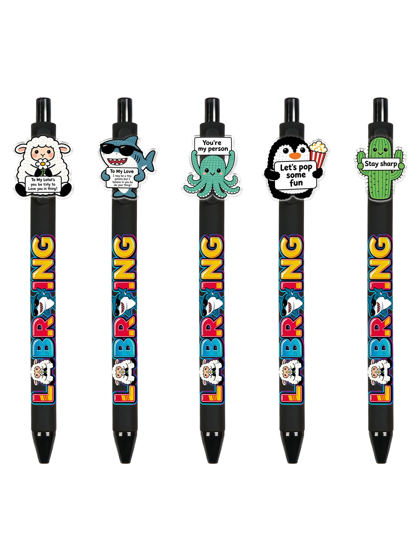 Multi Graphic Ballpoint Pens