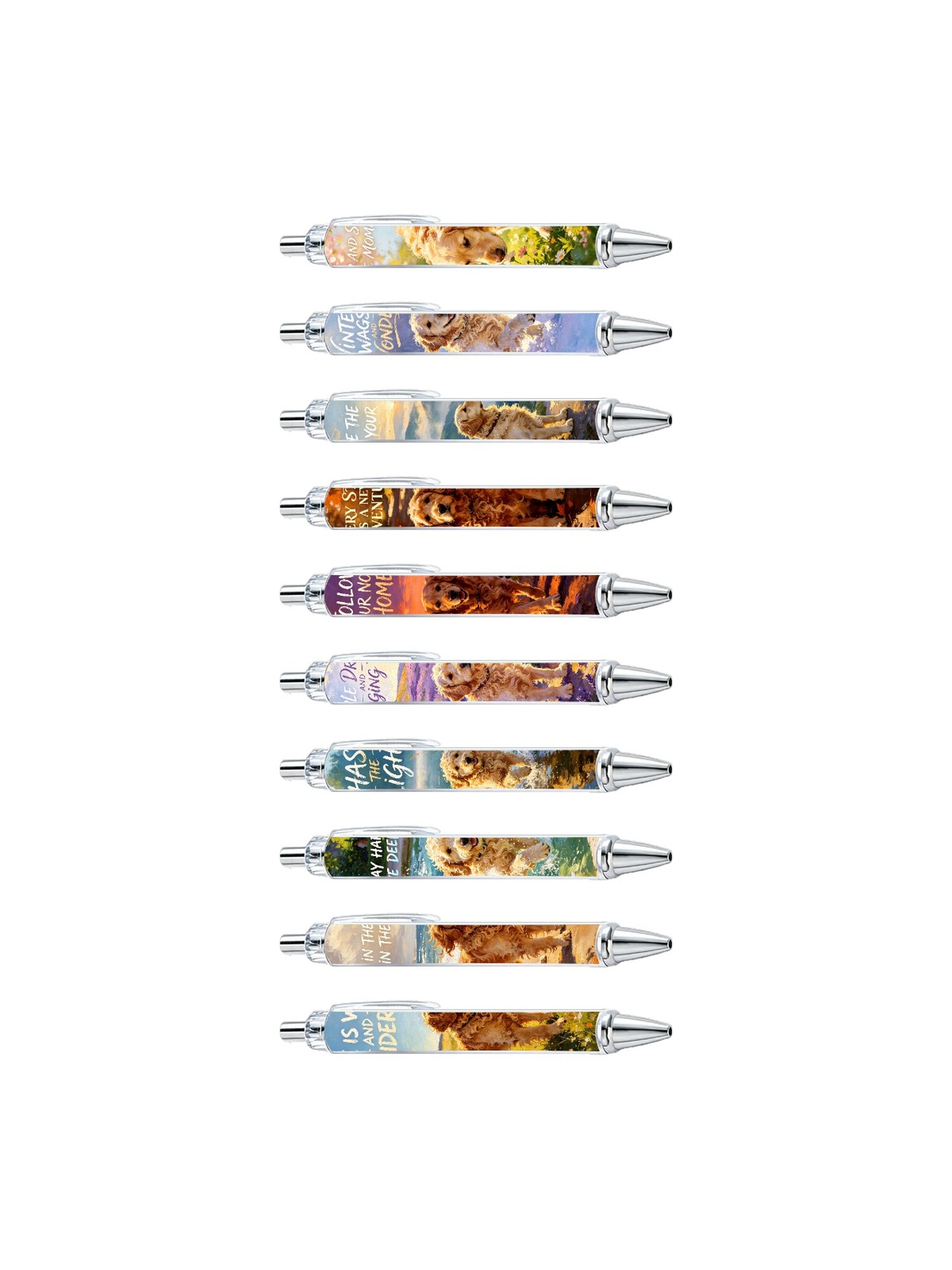 Dog Friend Ballpoint Pens - 10-Pack