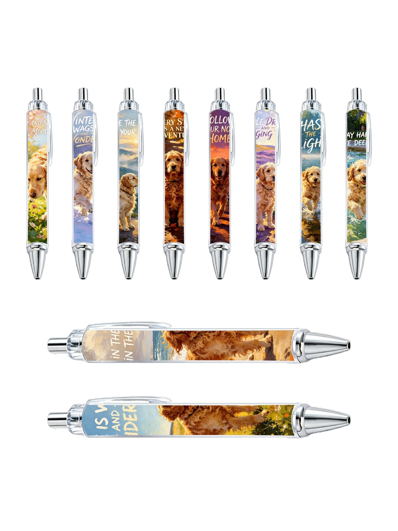 Dog Friend Ballpoint Pens - 10-Pack
