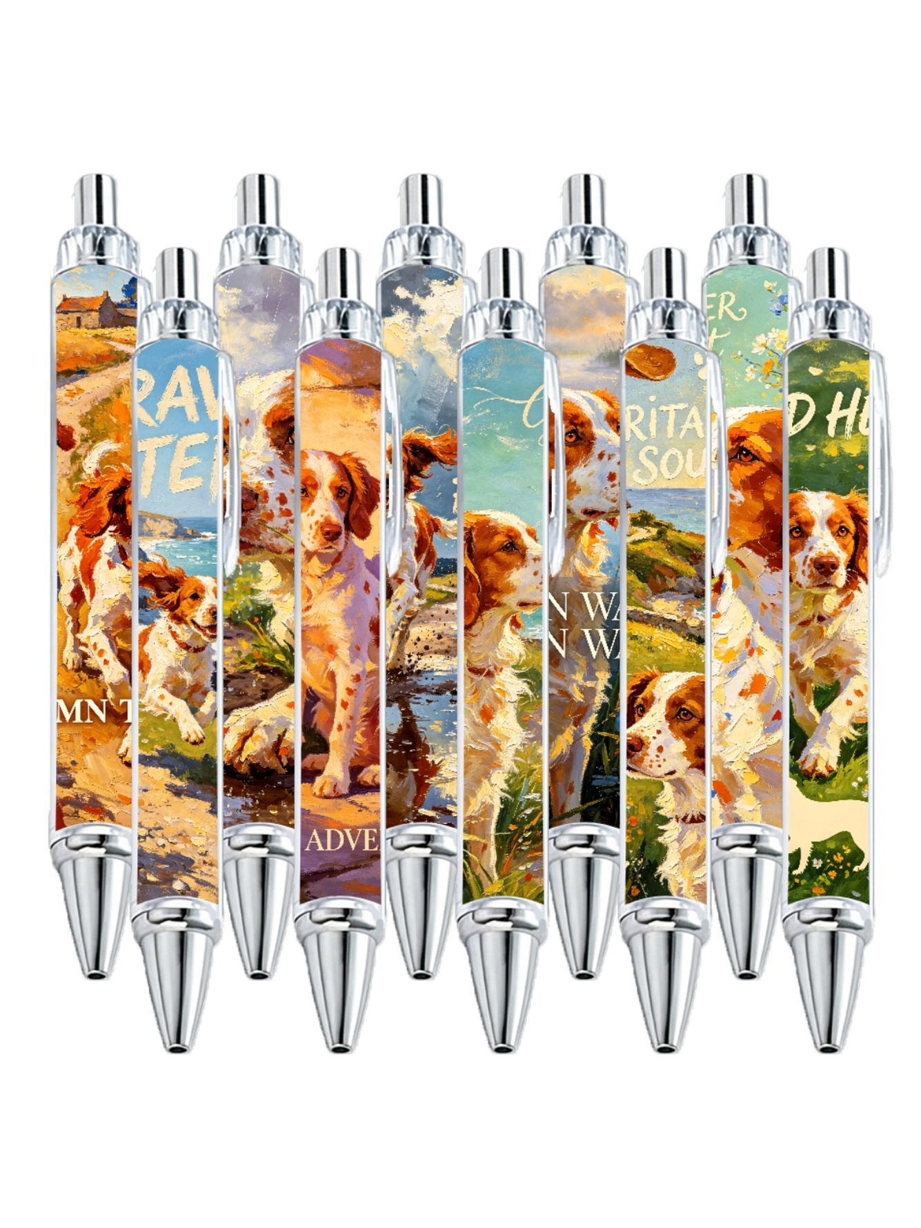 Dog Adventure Ballpoint Pens - 10-Pack