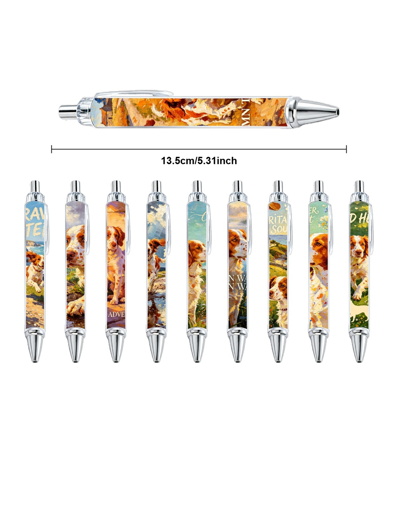 Dog Adventure Ballpoint Pens - 10-Pack