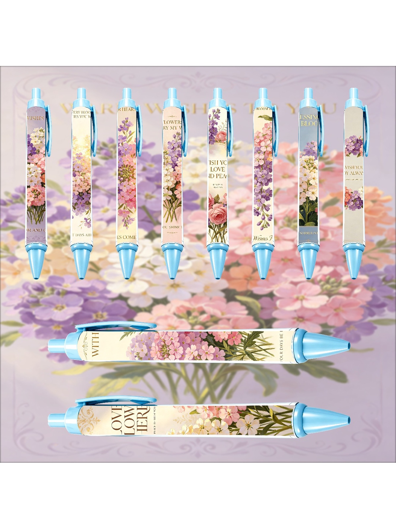 Peony Pen - 10-Pack