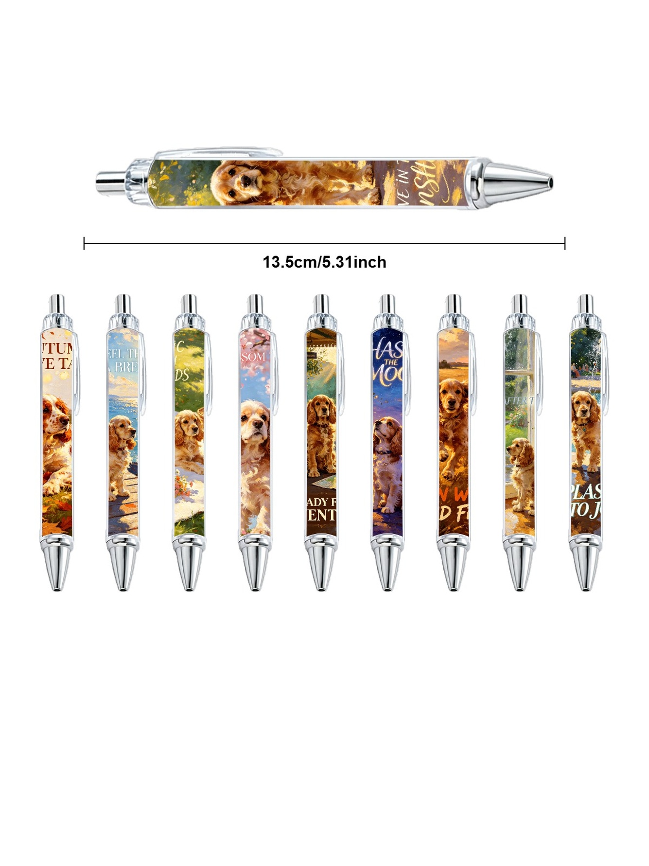 Cocker Spaniel Pens - 10-Pack