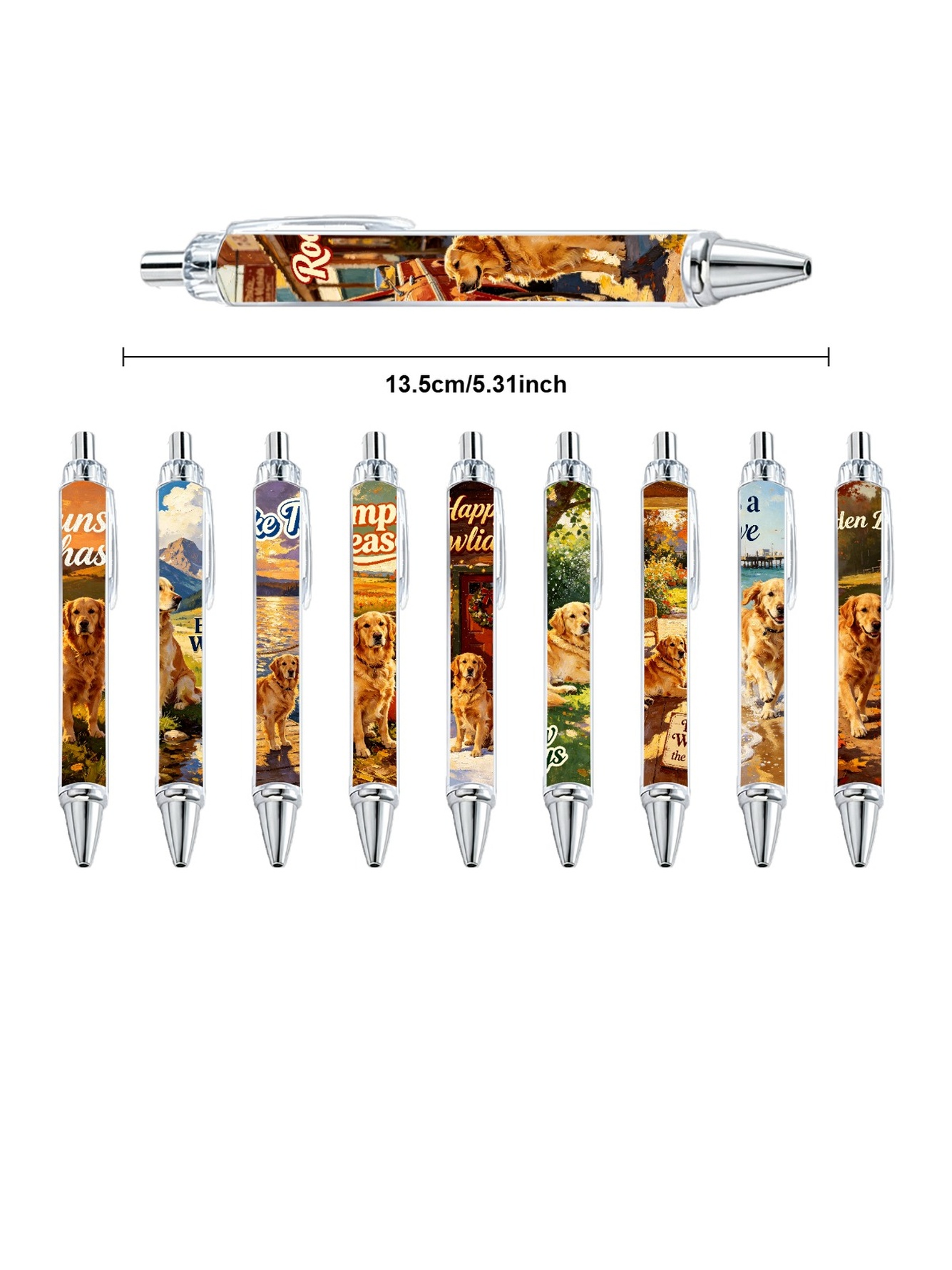 Retriever Country Pens - 10-Pack