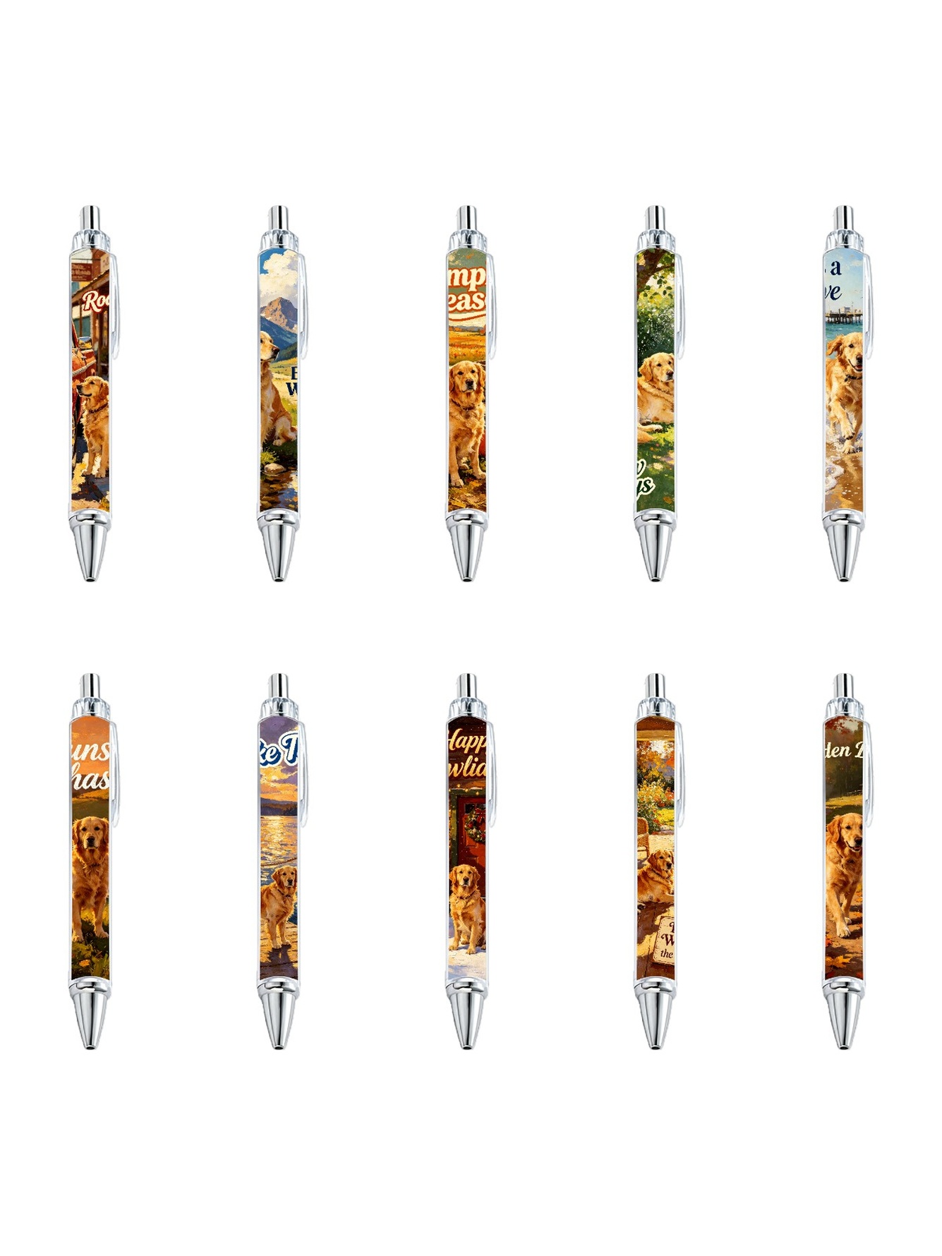Retriever Country Pens - 10-Pack