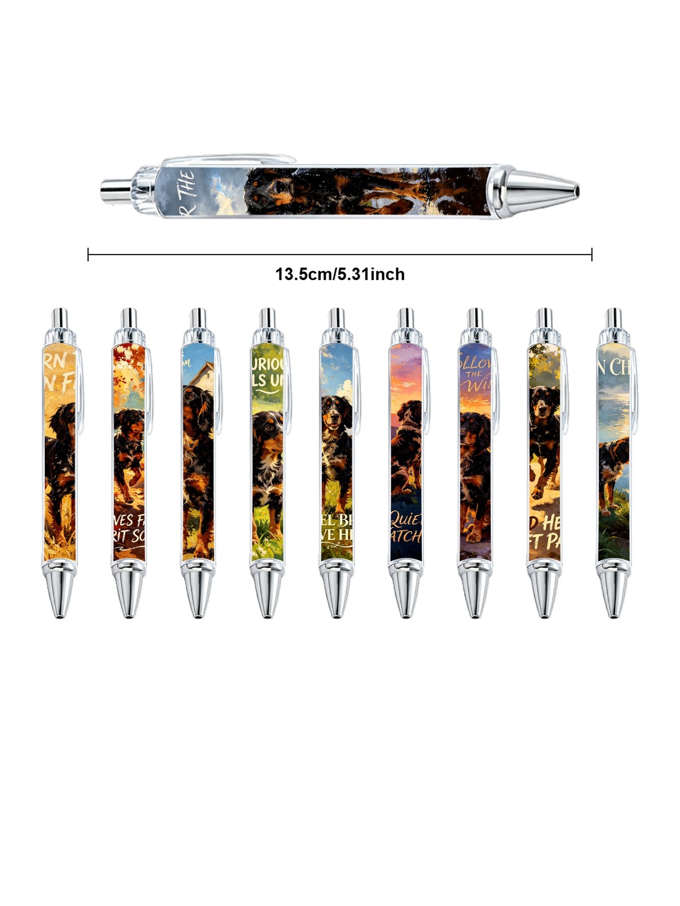 Dark Hound Pens - 10-Pack