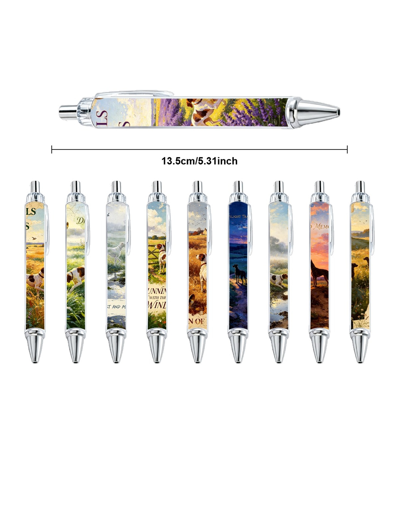 Country Dog Ballpoint Pens - 10-Pack