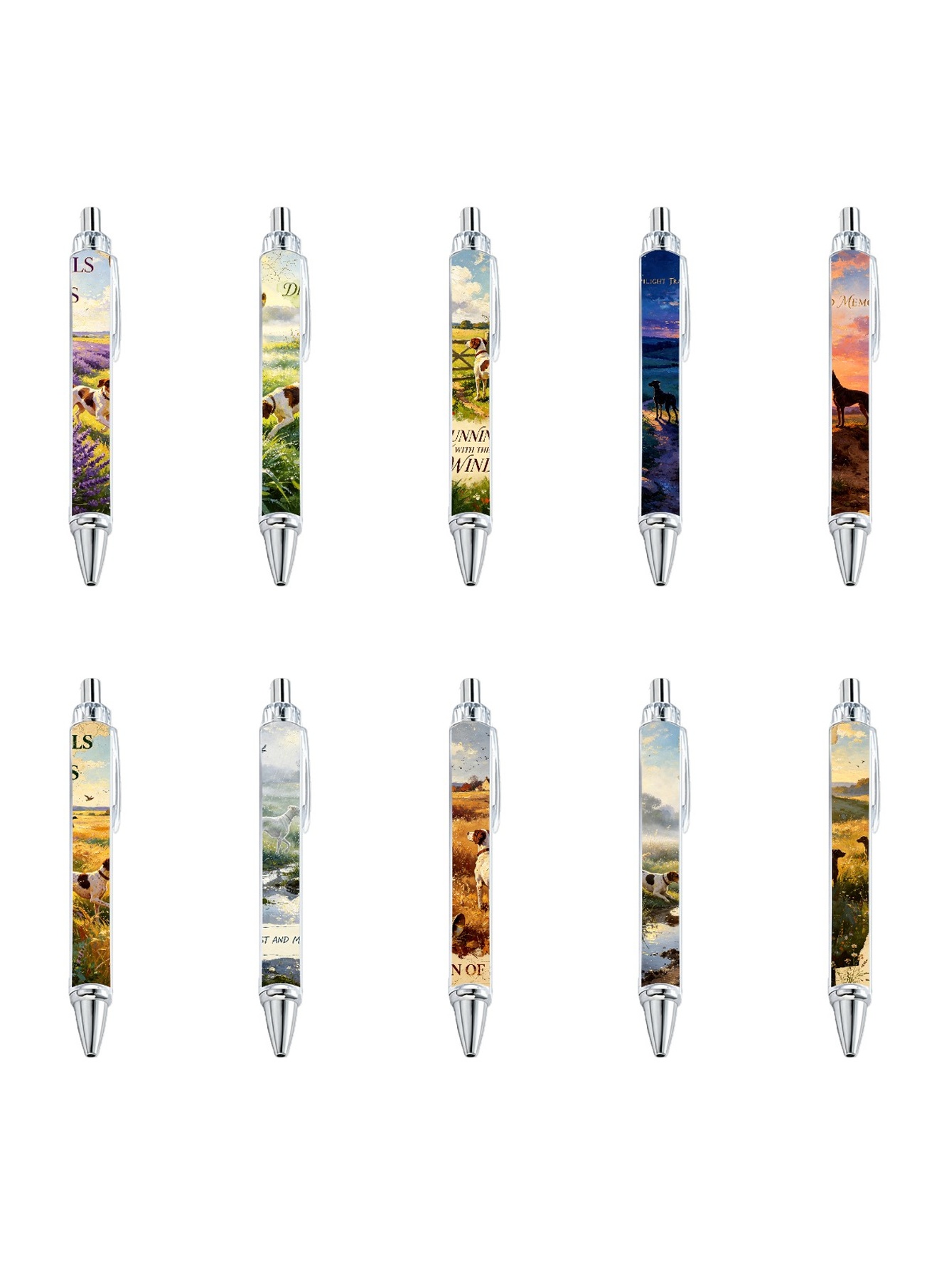 Country Dog Ballpoint Pens - 10-Pack