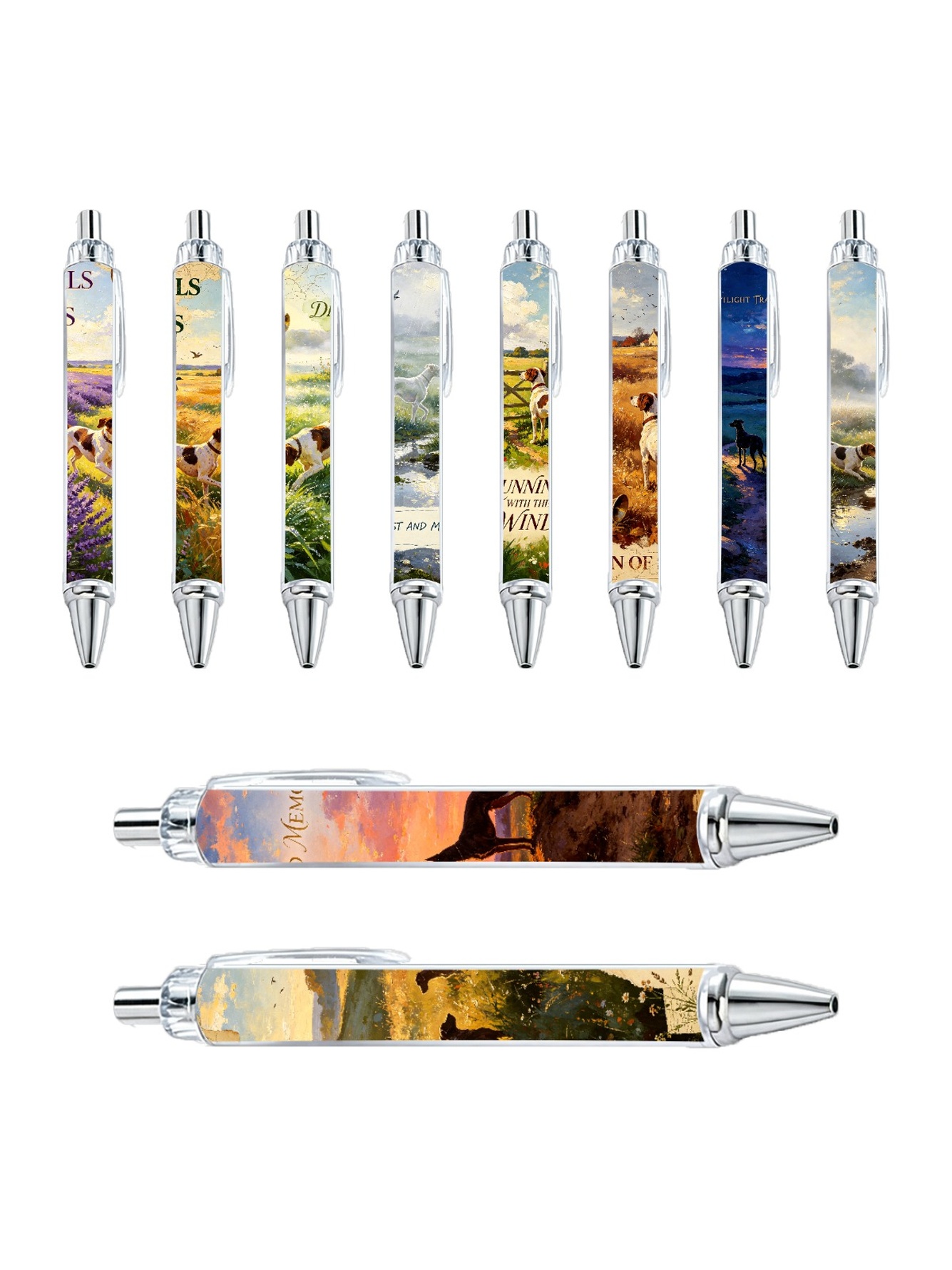 Country Dog Ballpoint Pens - 10-Pack