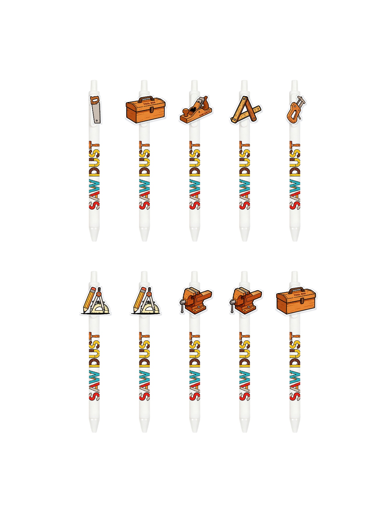 Carpenter Pens Black Ink - 10-Pack